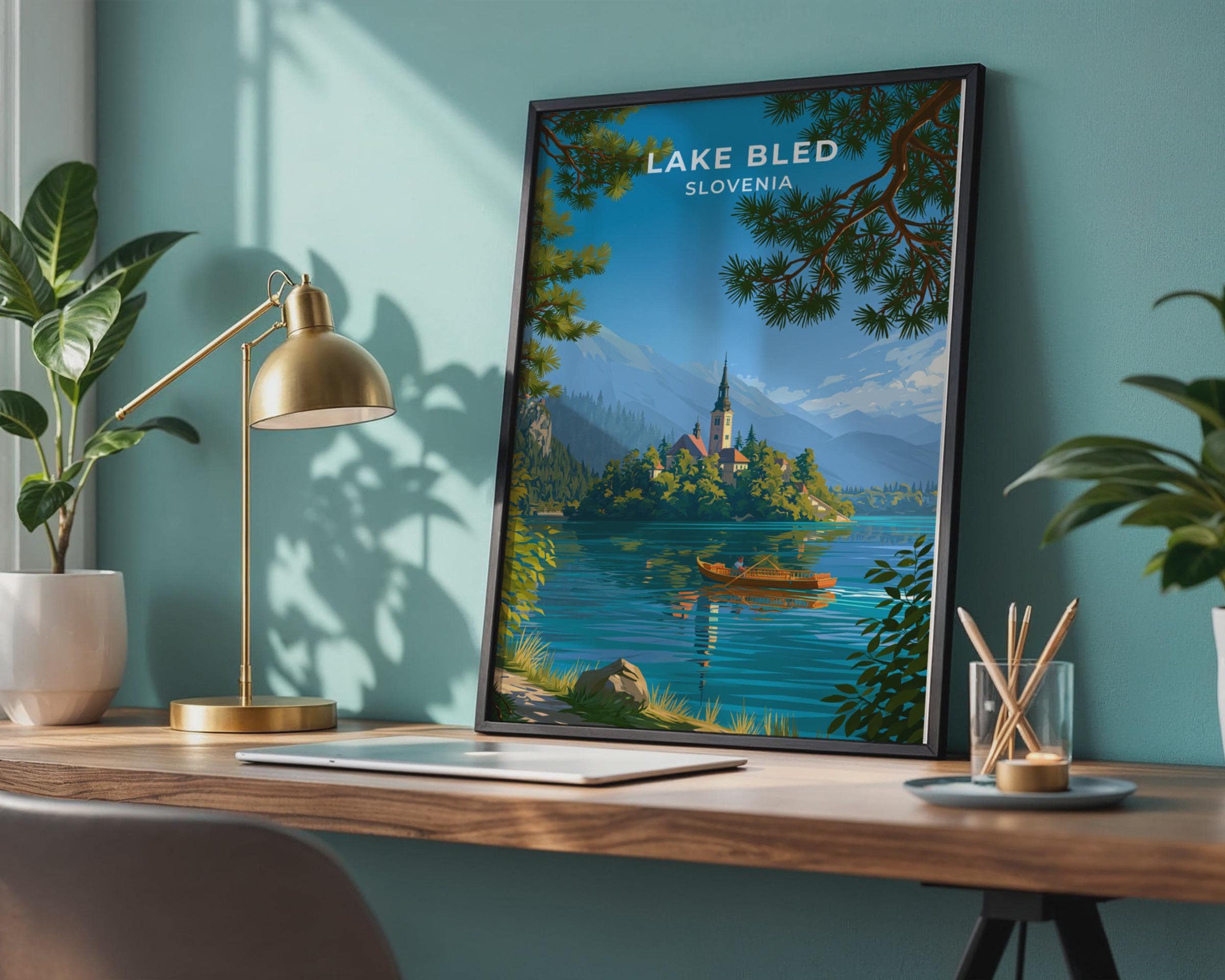 Lake Bled Poster