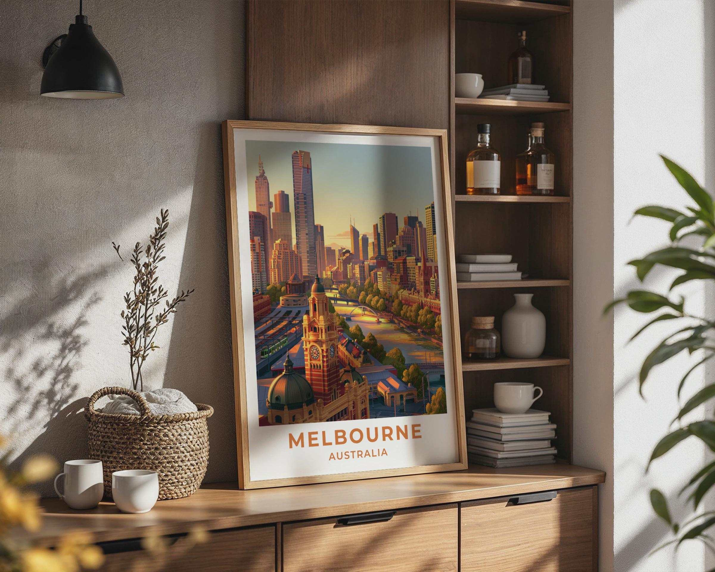 Melbourne Poster