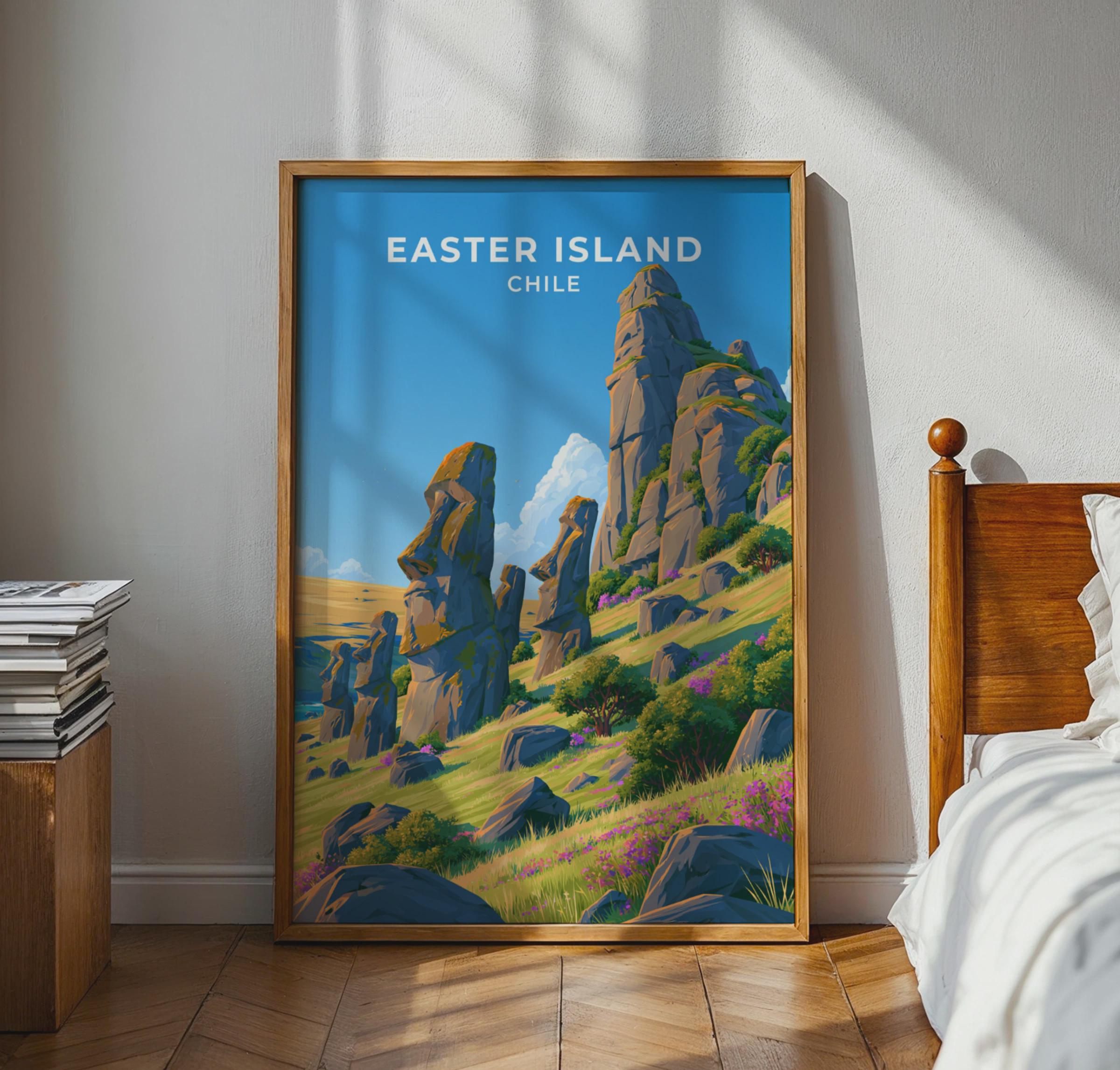 Easter Island Poster