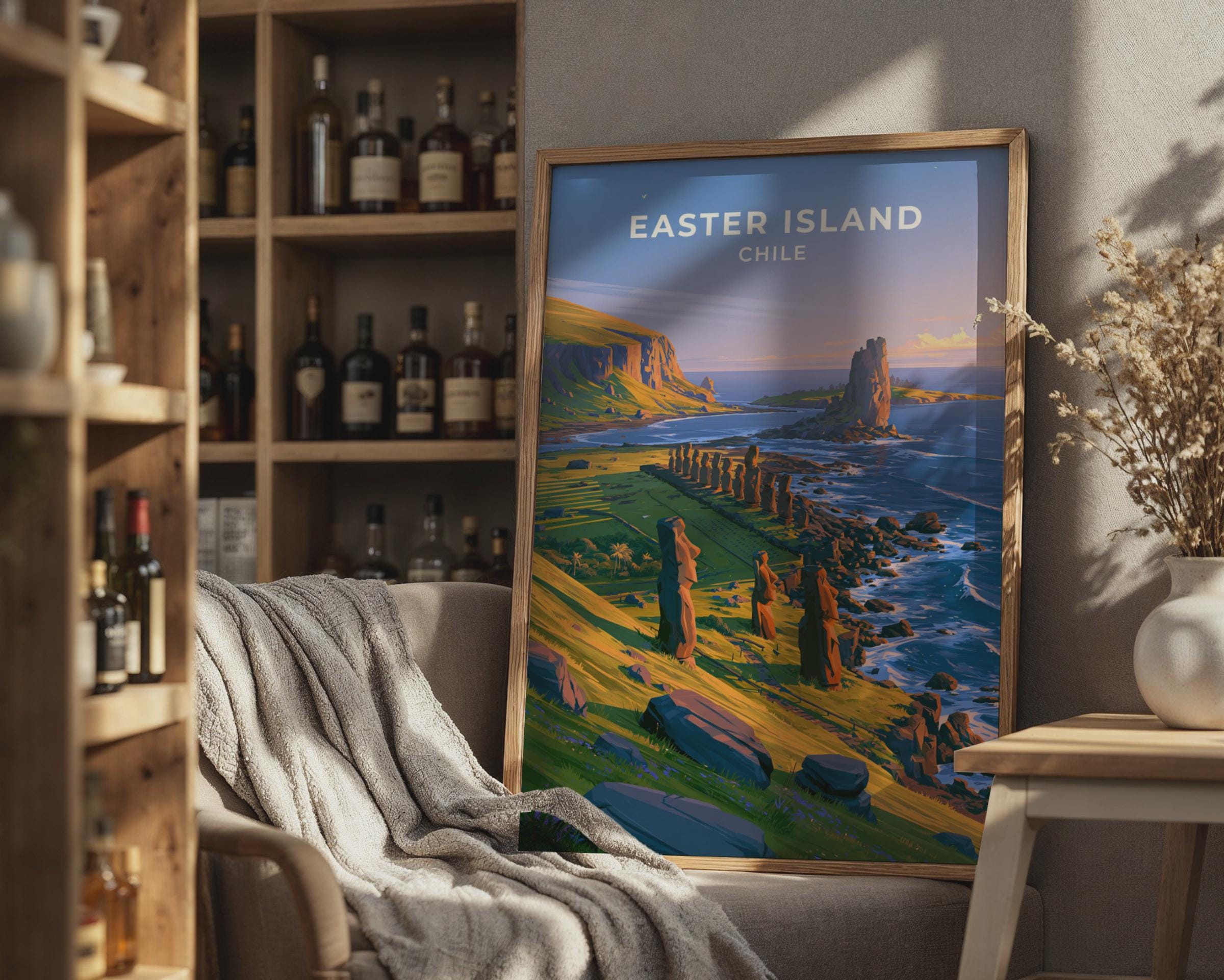 Easter Island Poster