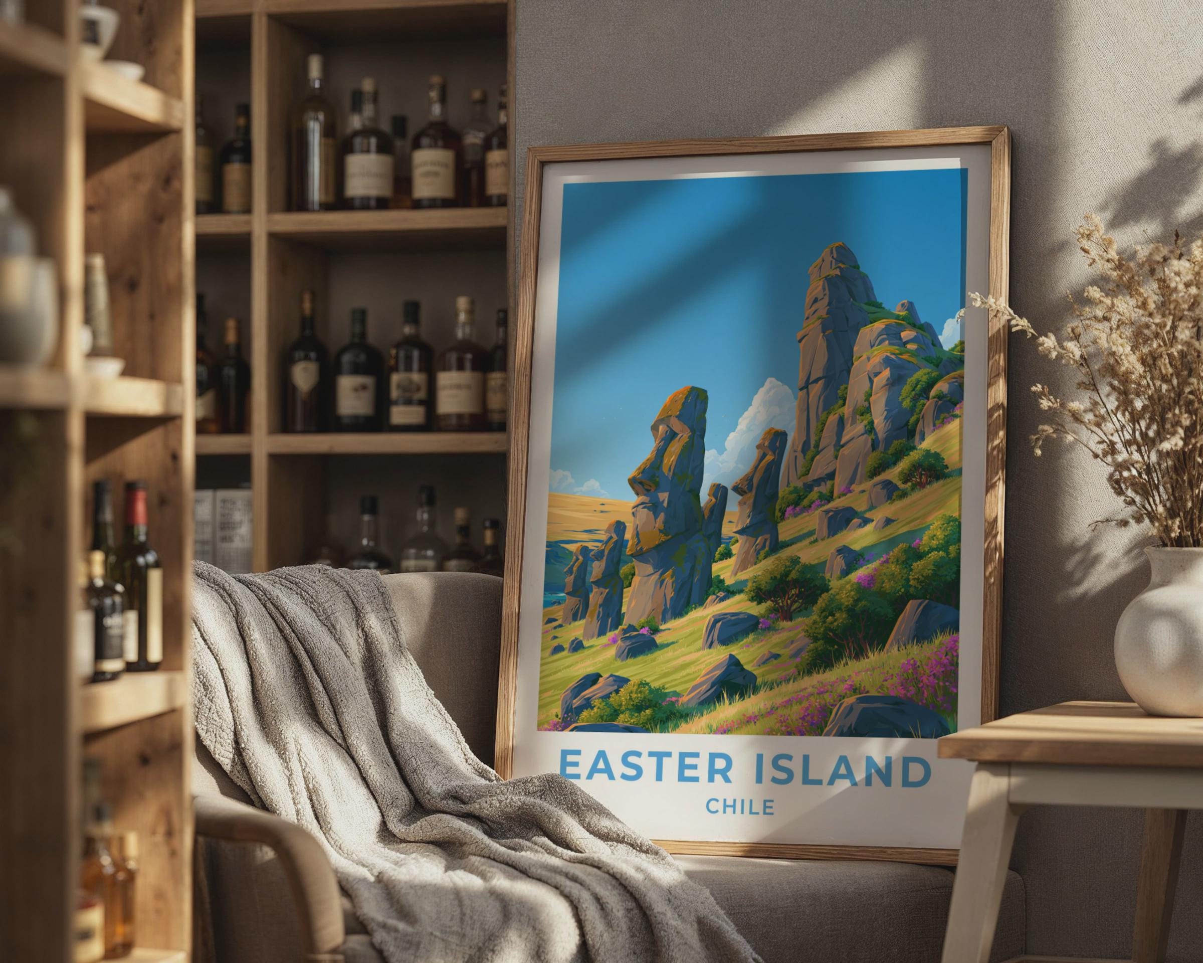 Easter Island Poster
