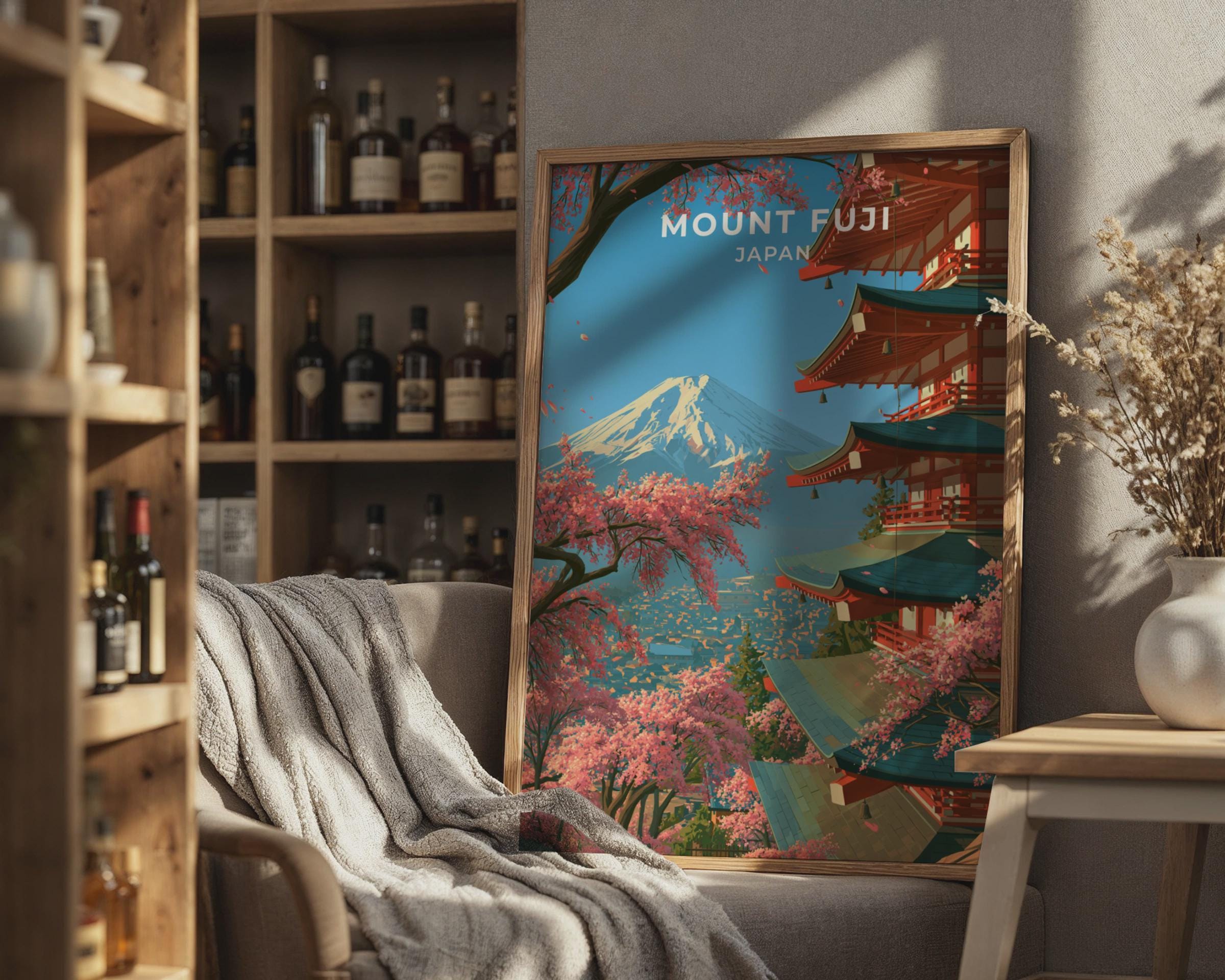 Mount Fuji Poster