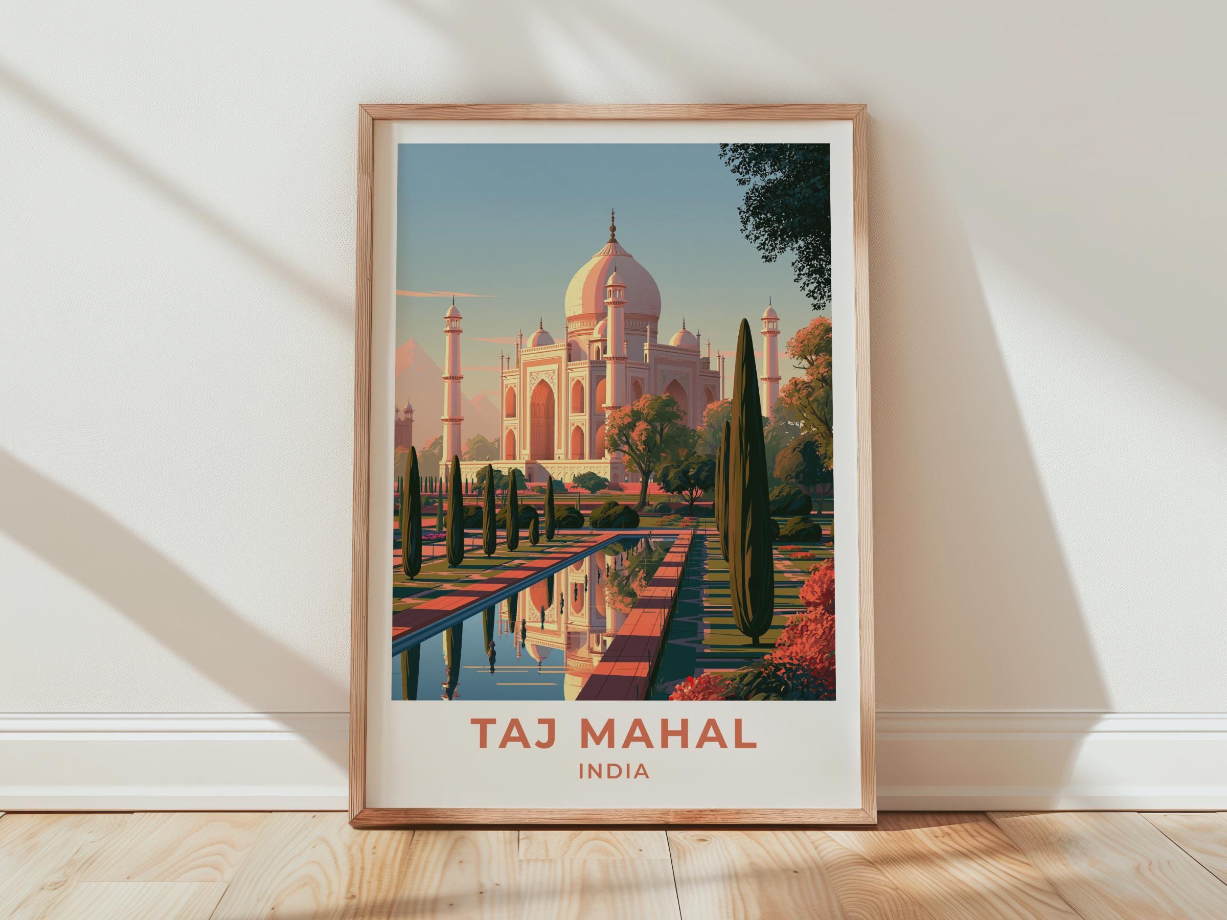 Taj Mahal Poster