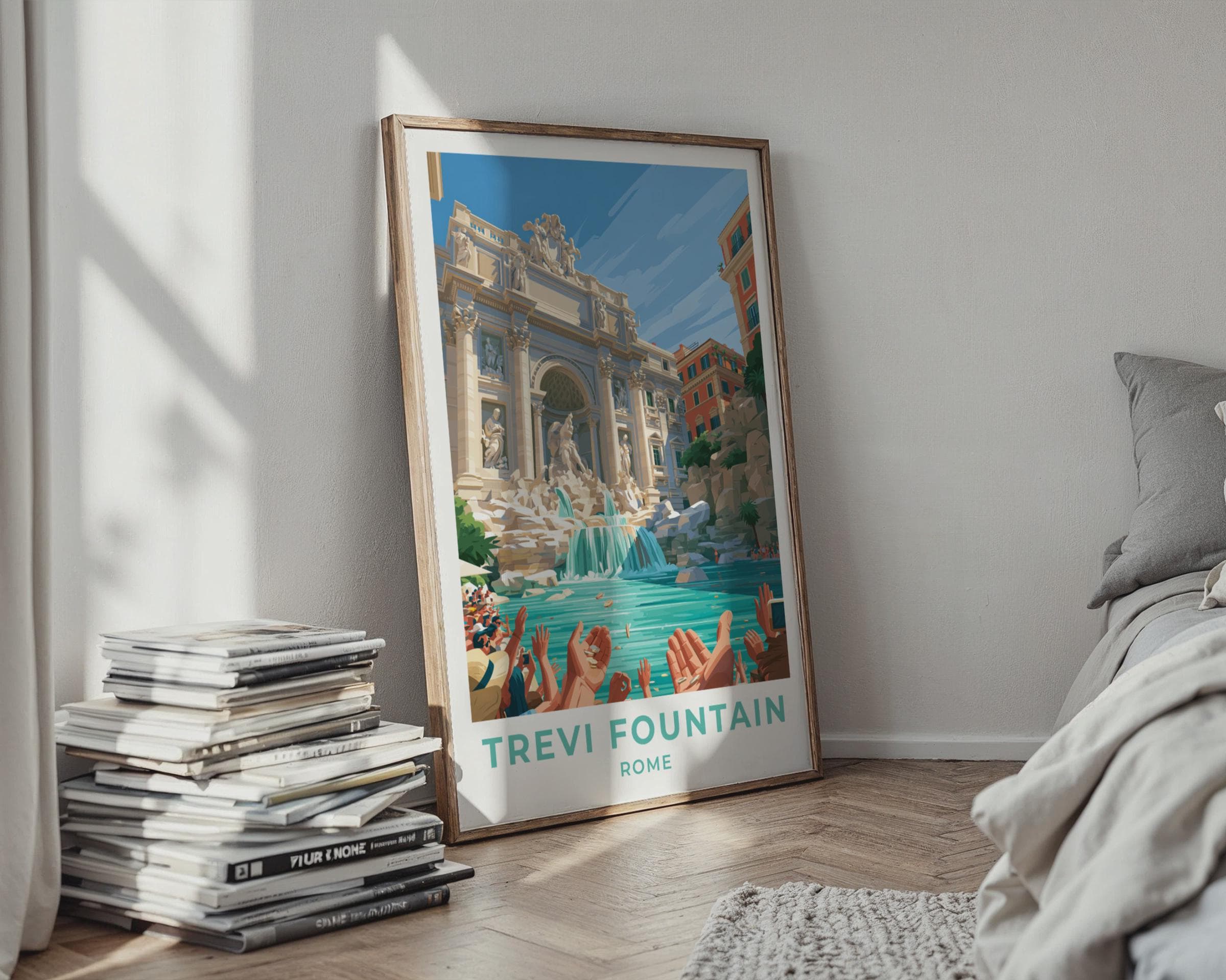 Trevi Fountain Poster