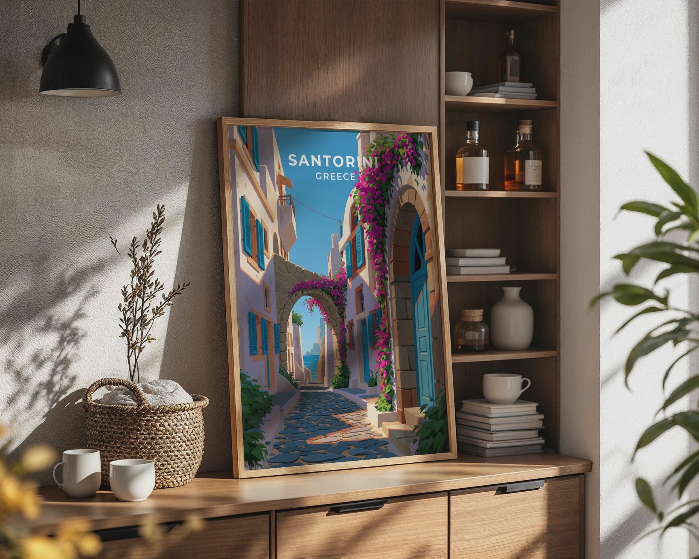 Santorini Poster