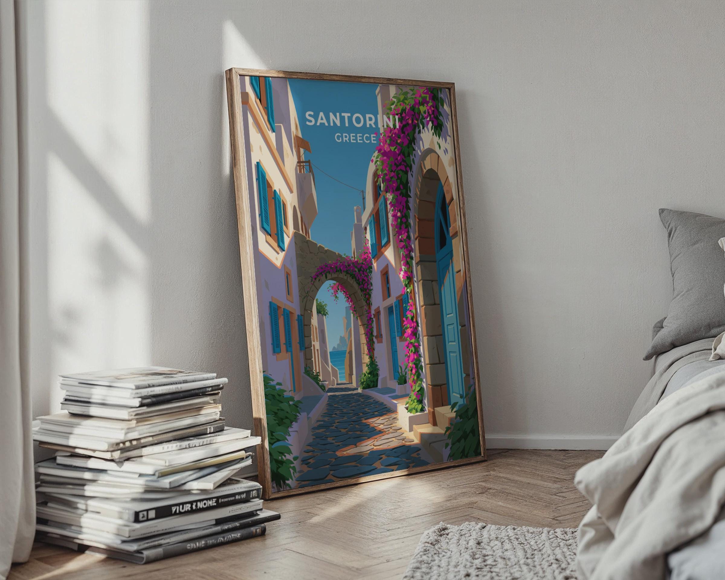 Santorini Poster