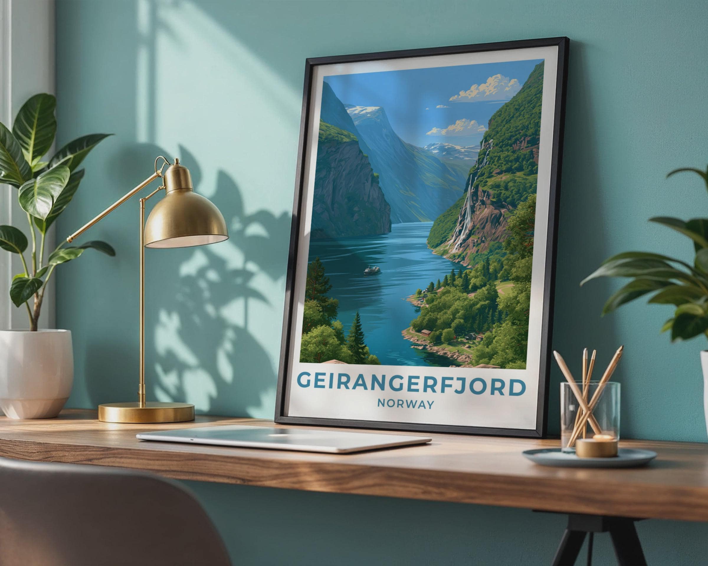 Geirangerfjord Poster