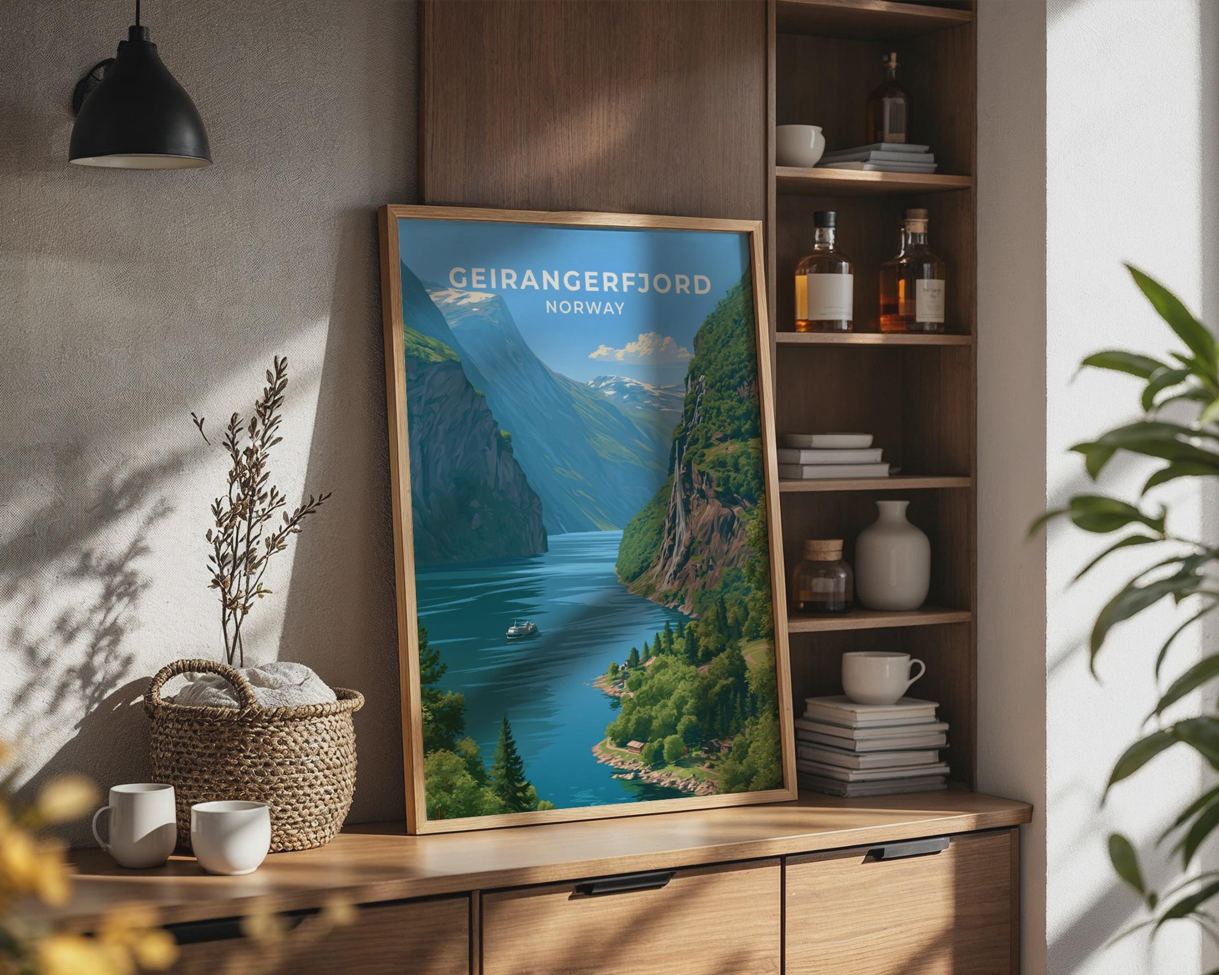 Geirangerfjord Poster