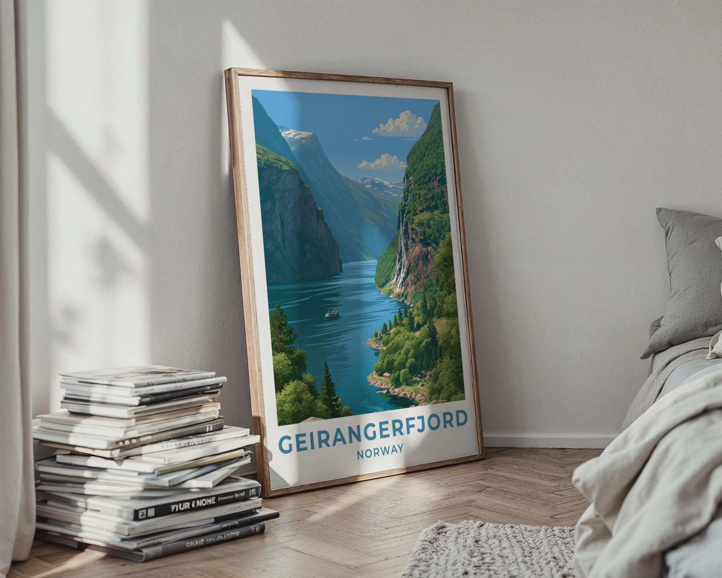Geirangerfjord Poster