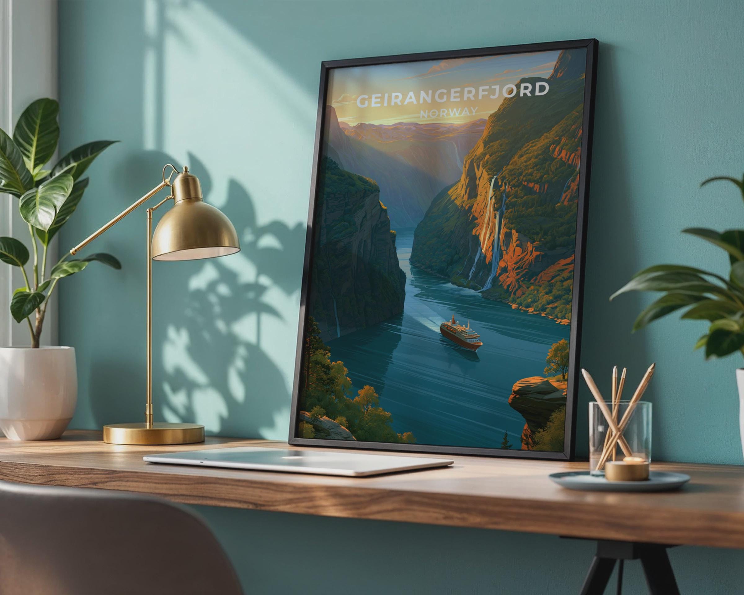 Geirangerfjord Poster