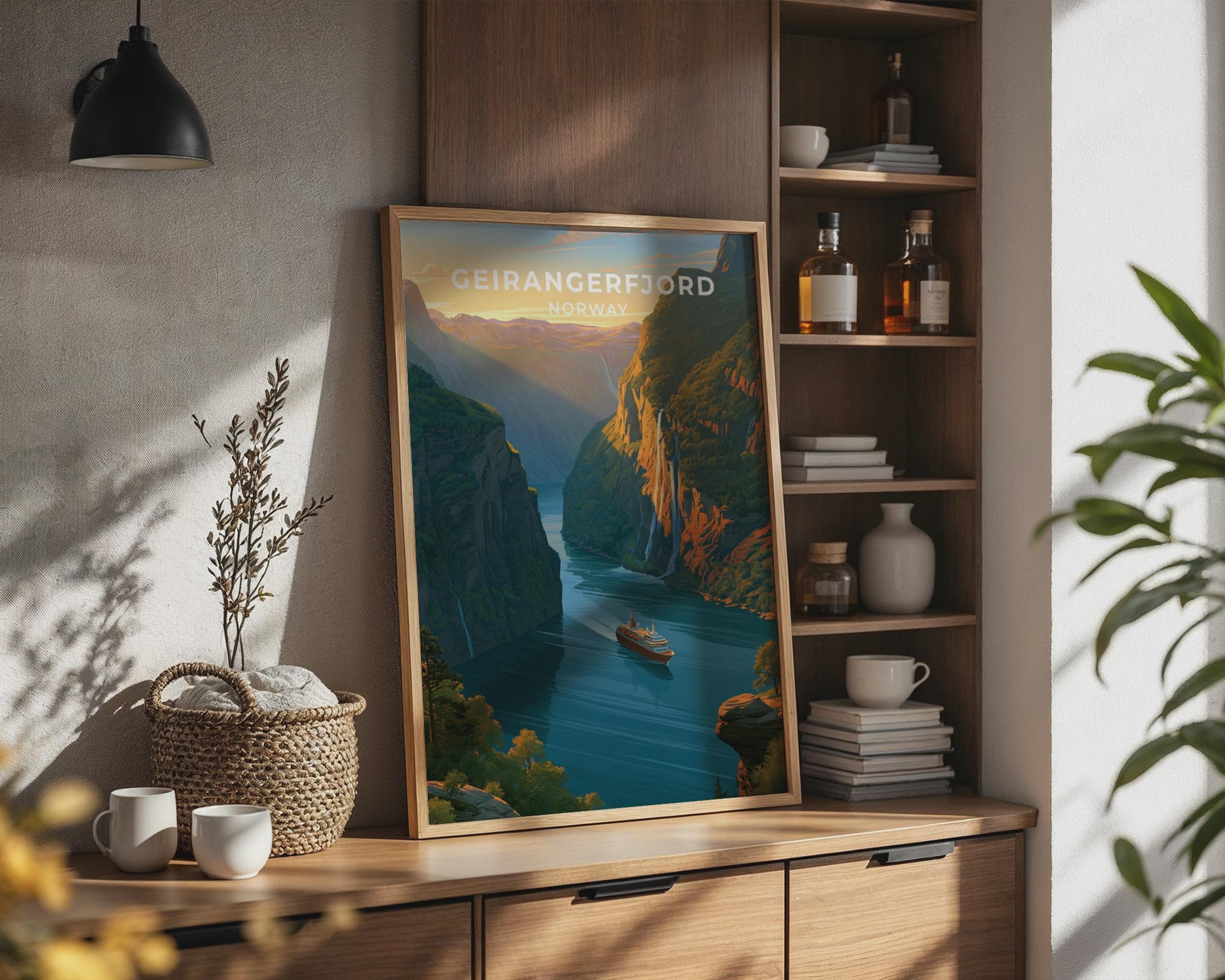 Geirangerfjord Poster