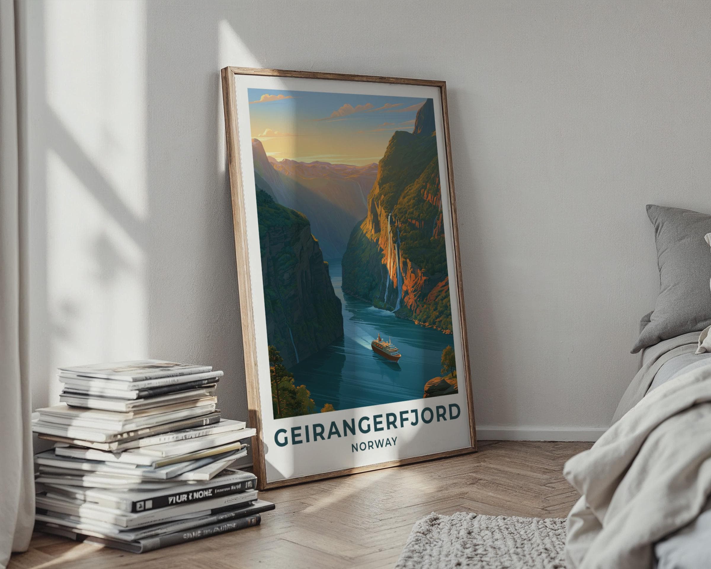 Geirangerfjord Poster