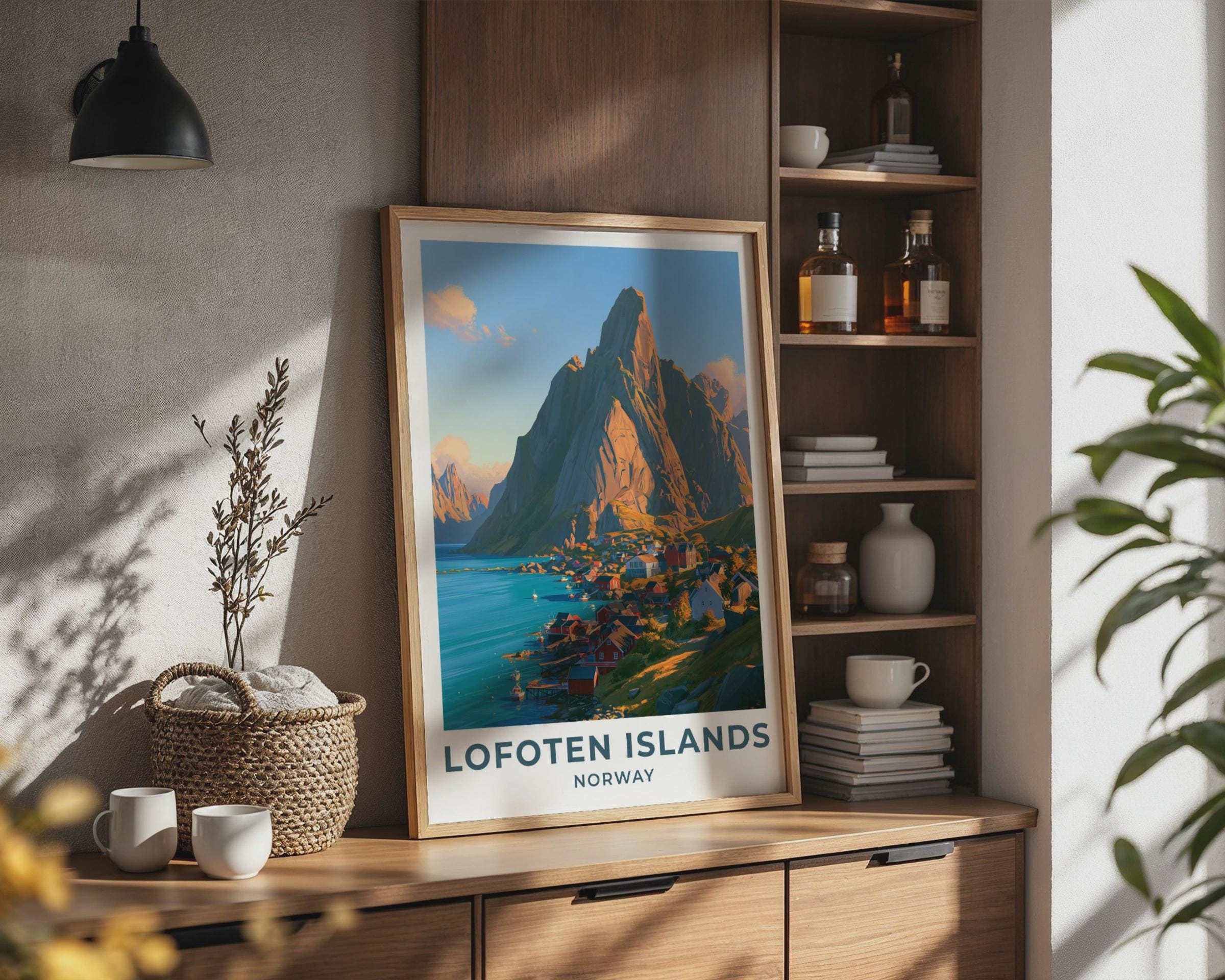 Lofoten Islands Poster