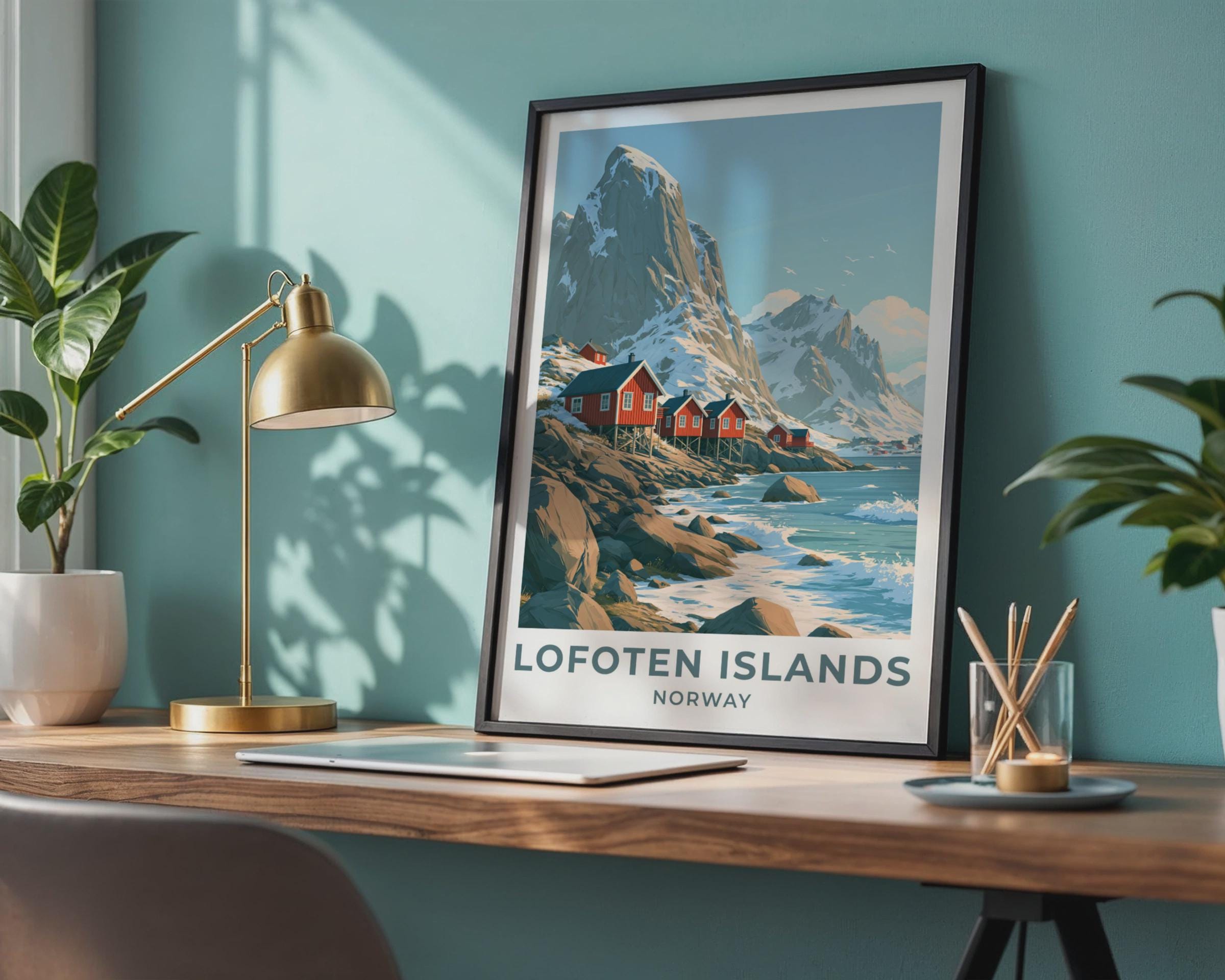 Lofoten Islands Poster