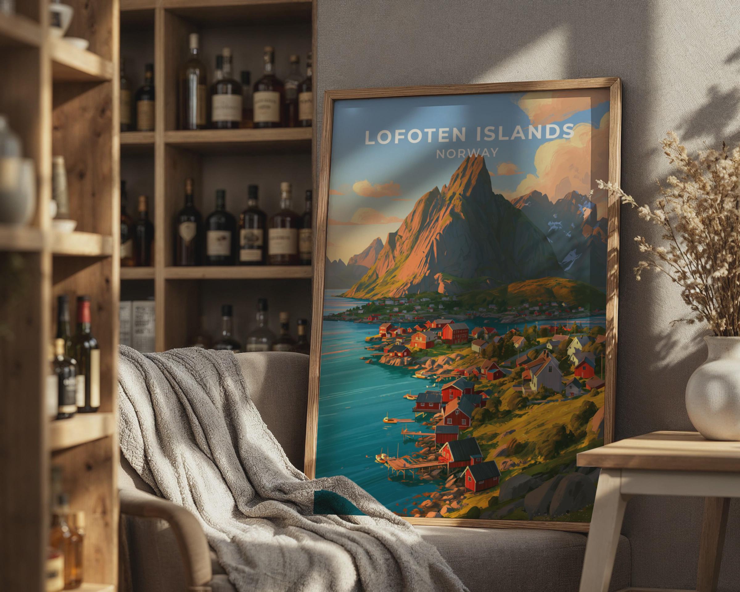 Lofoten Islands Poster