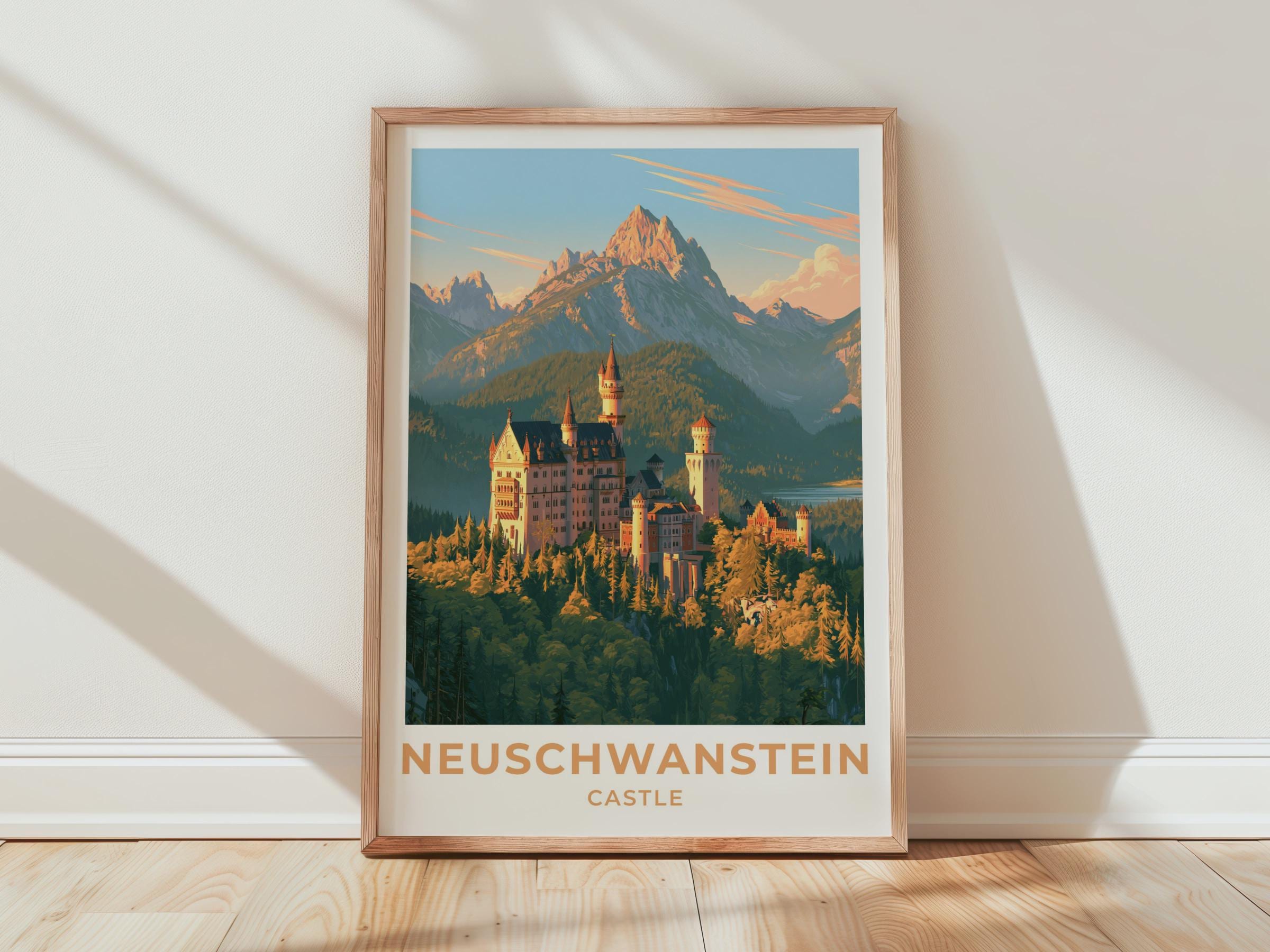 Neuschwanstein Castle Poster