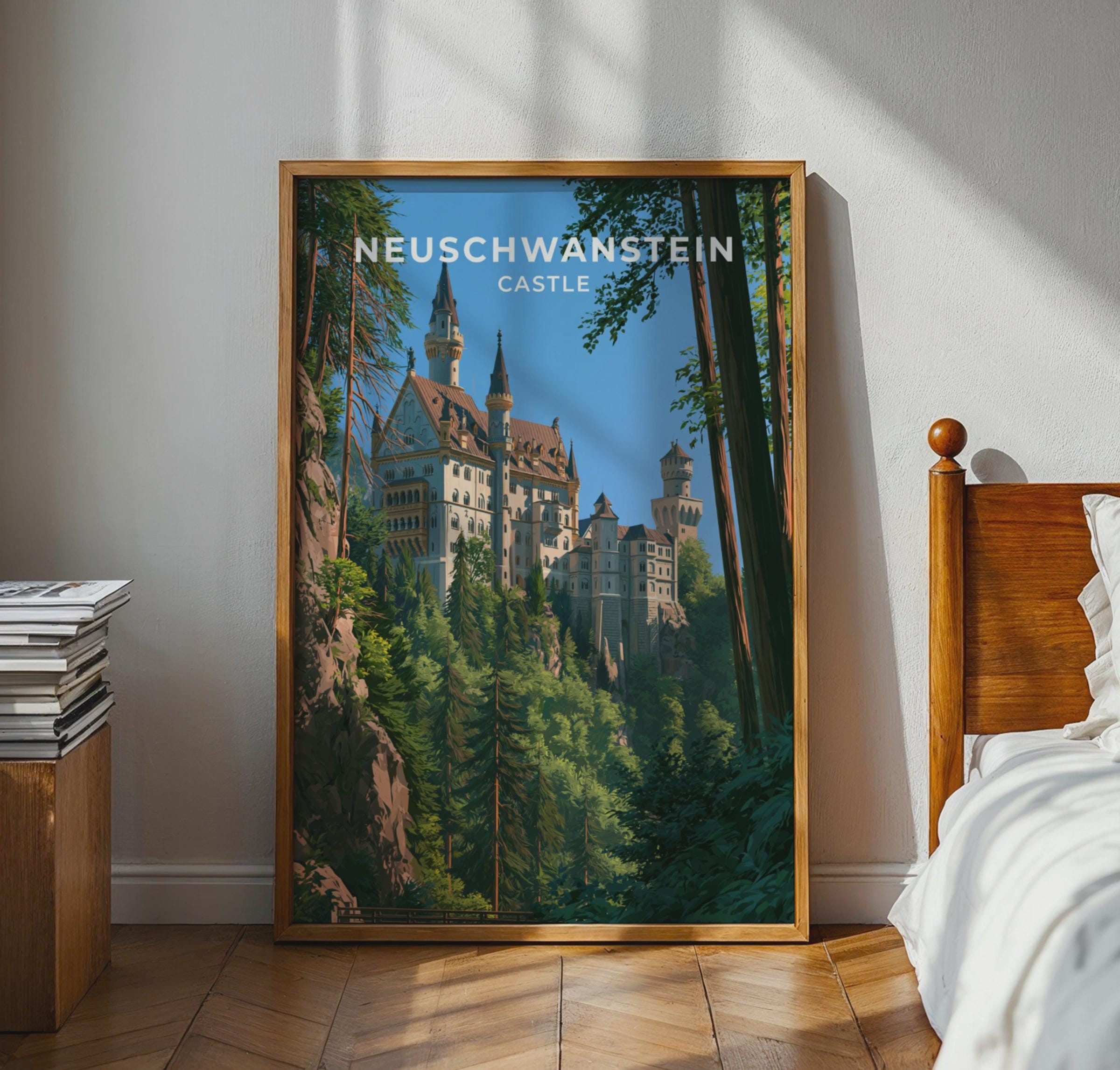 Neuschwanstein Castle Poster