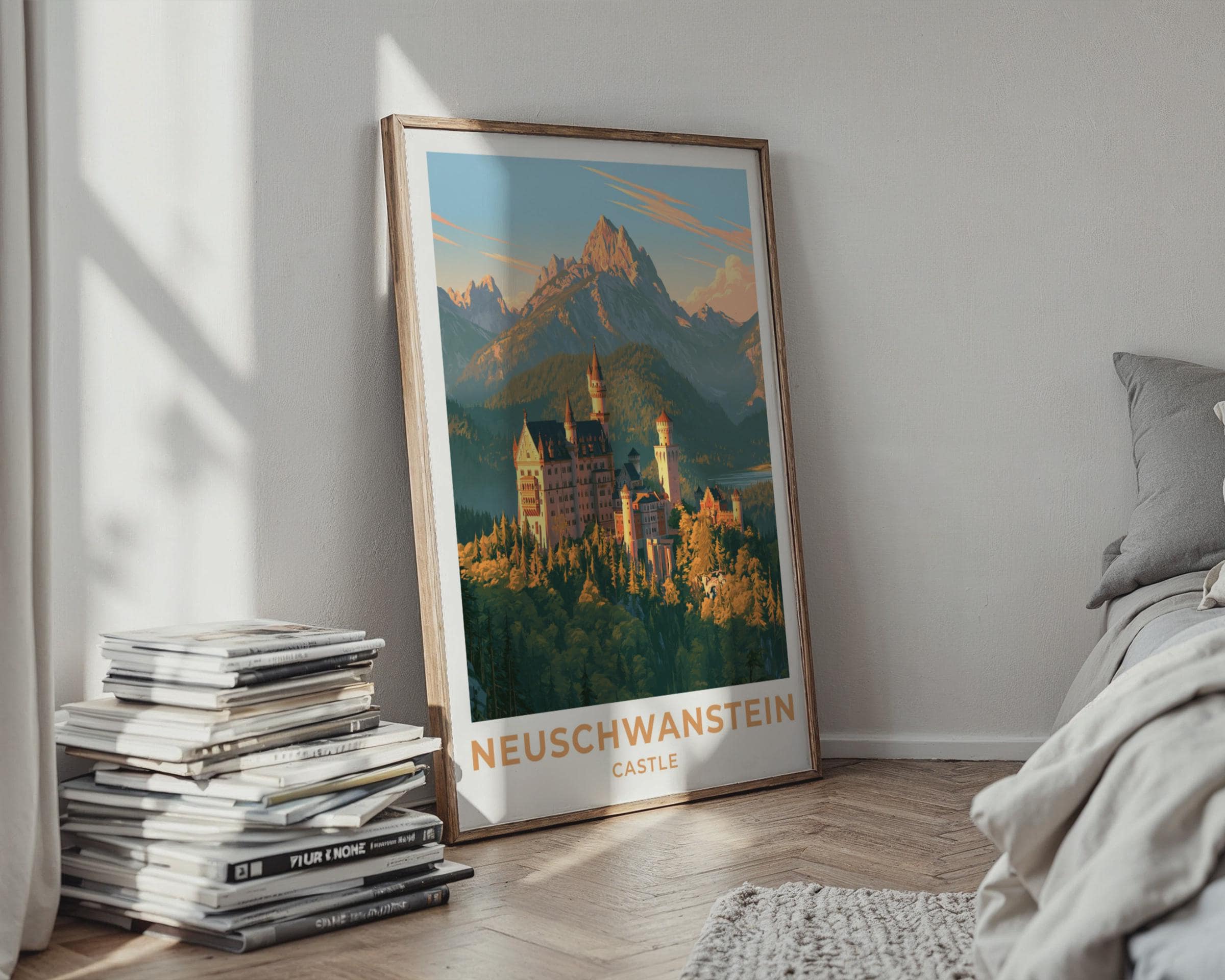 Neuschwanstein Castle Poster