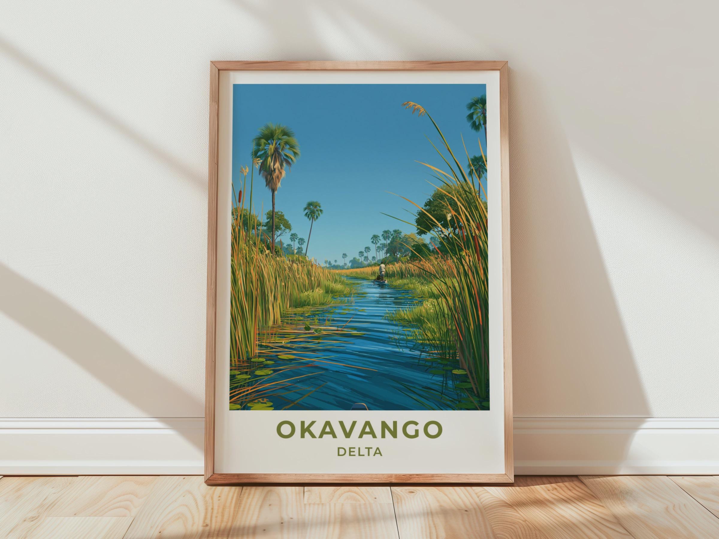 Okavango Delta Poster