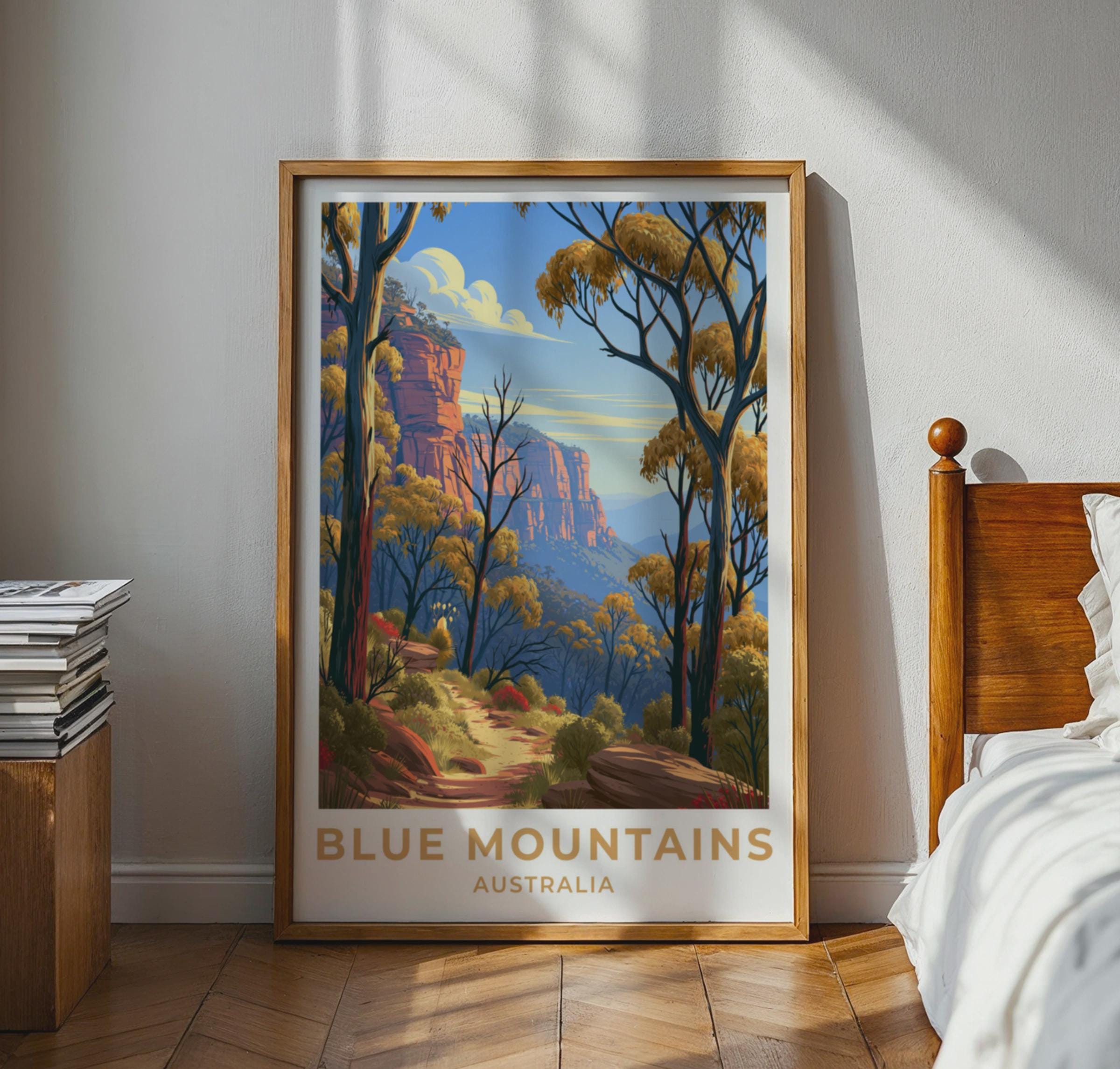 Blue Mountains Poster