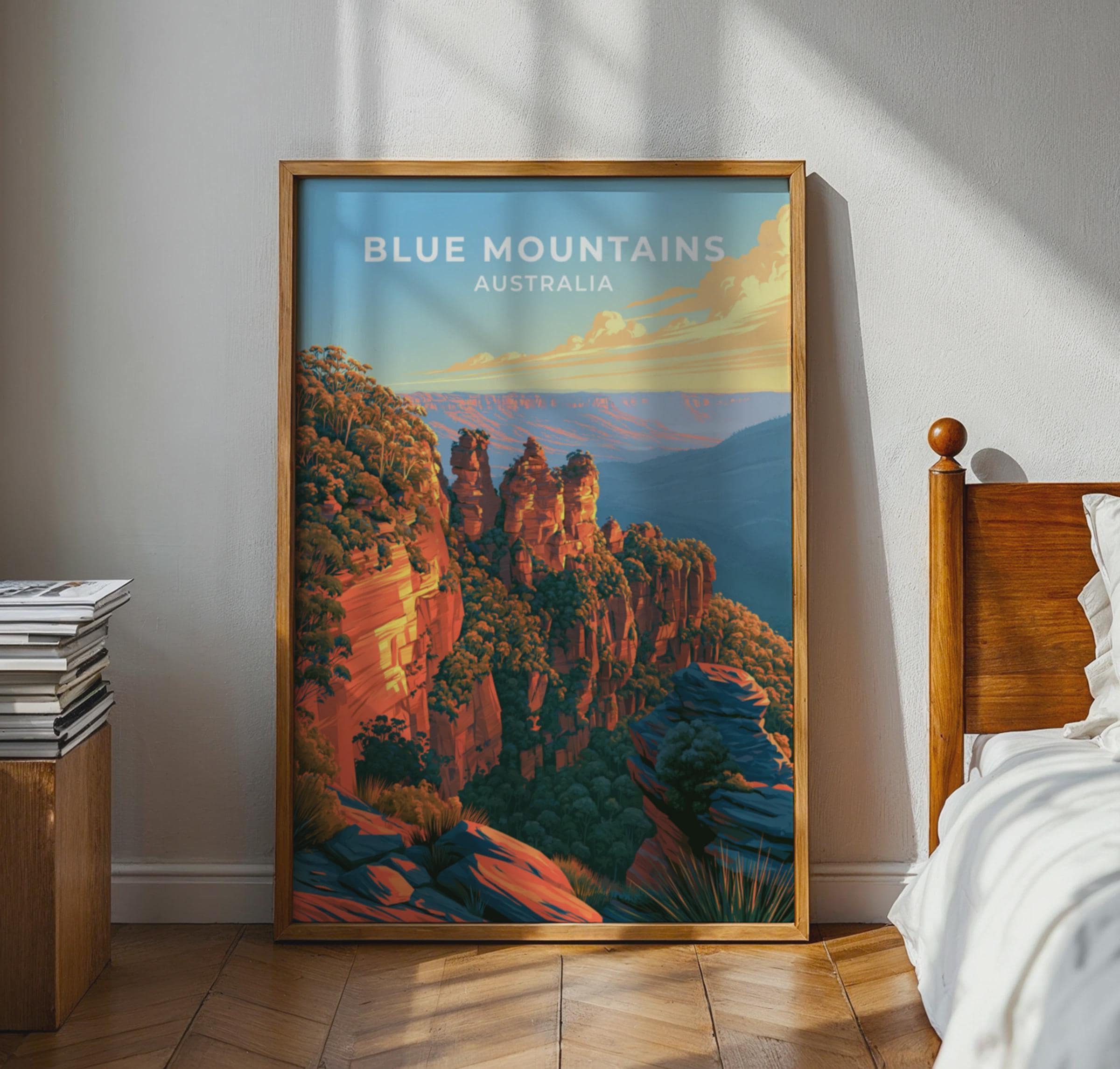 Blue Mountains Poster