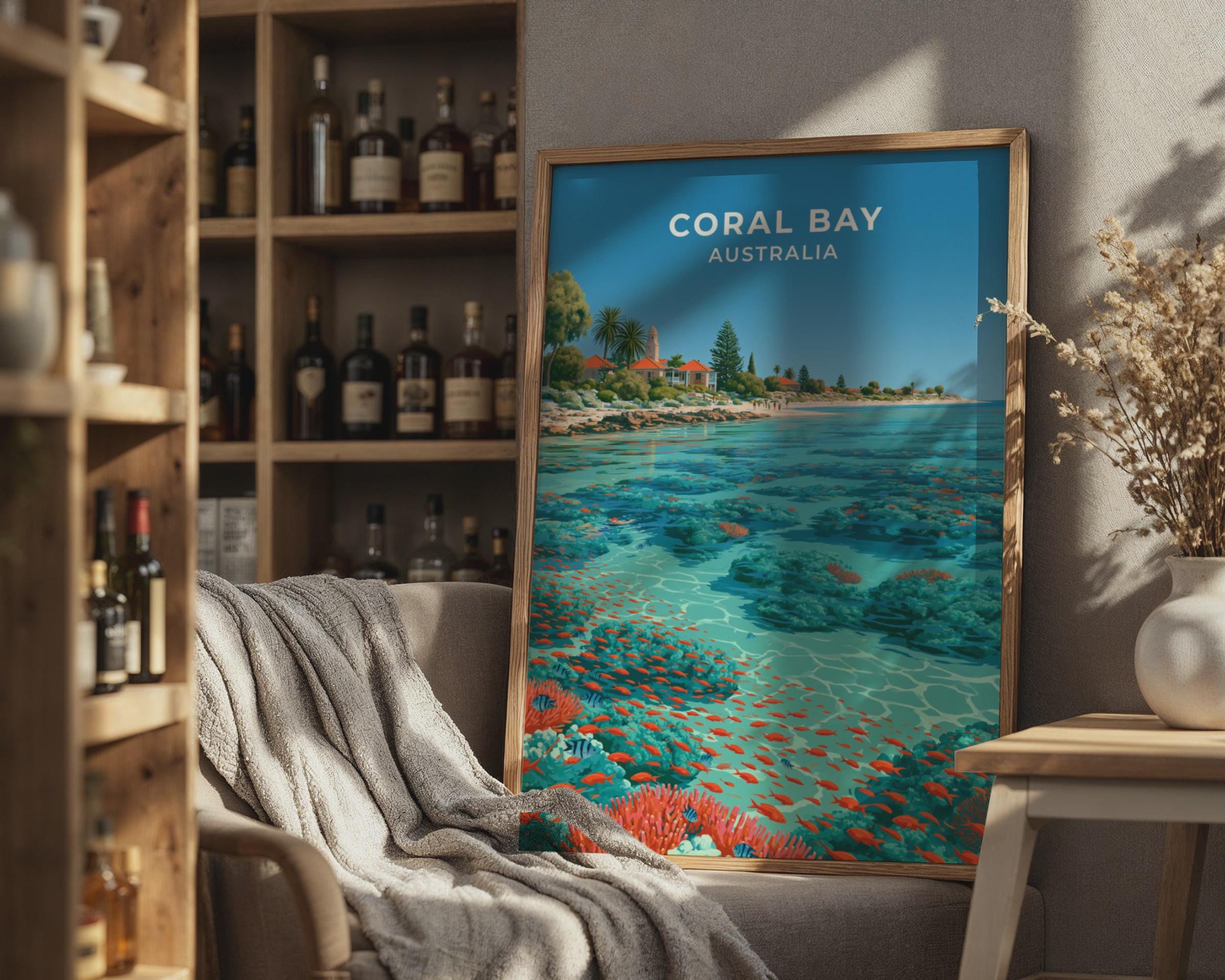 Coral Bay Poster