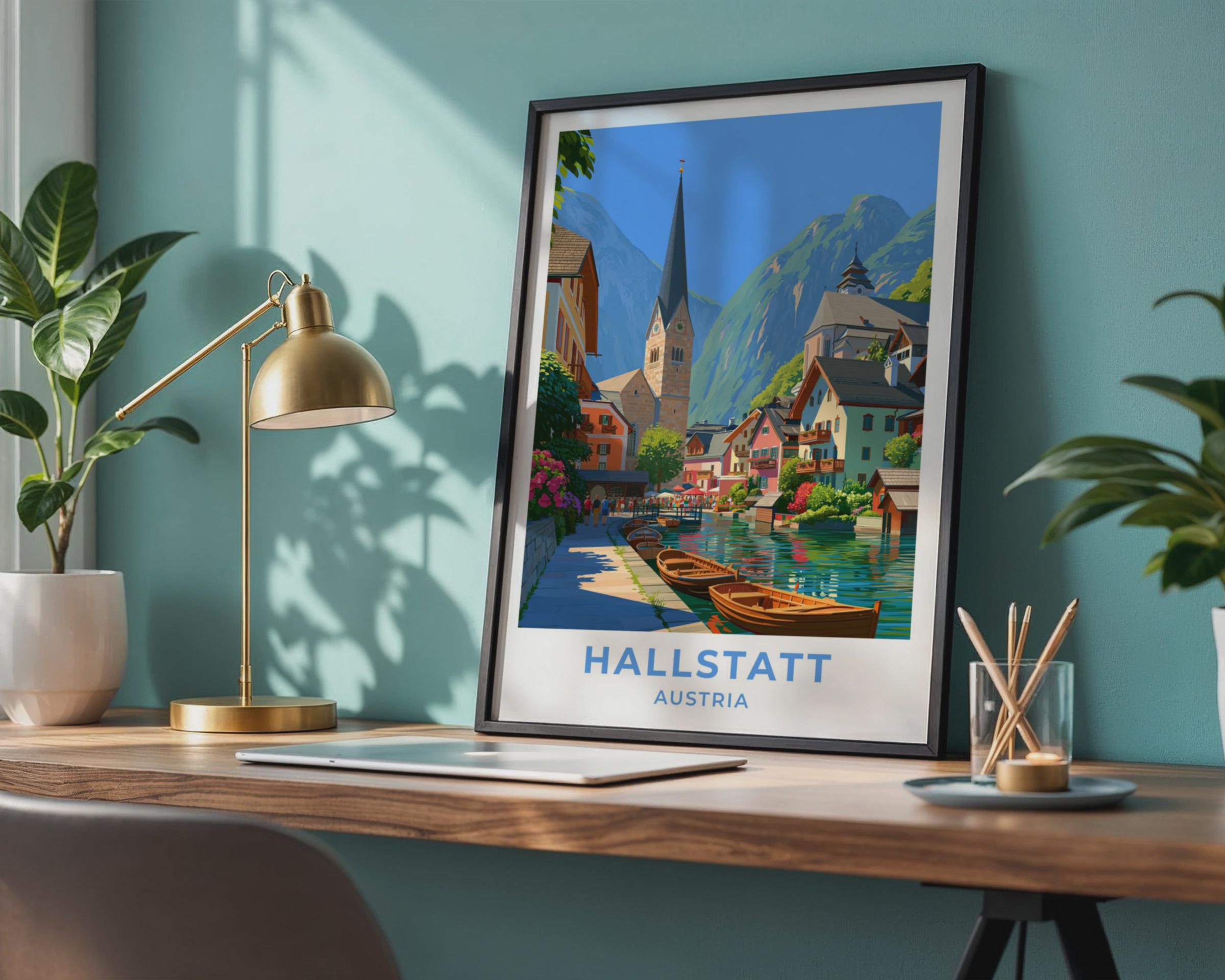 Hallstatt Poster