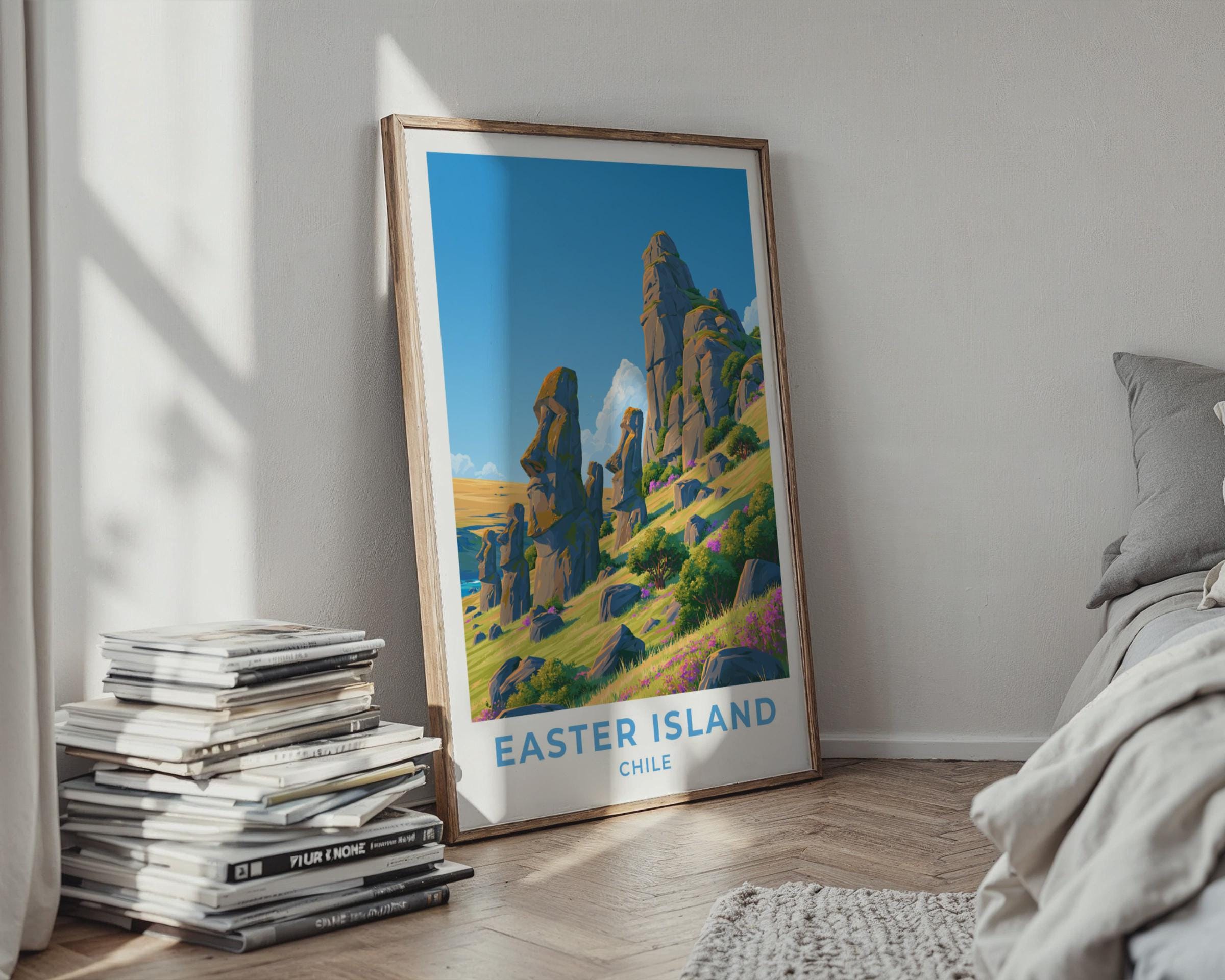 Easter Island Poster