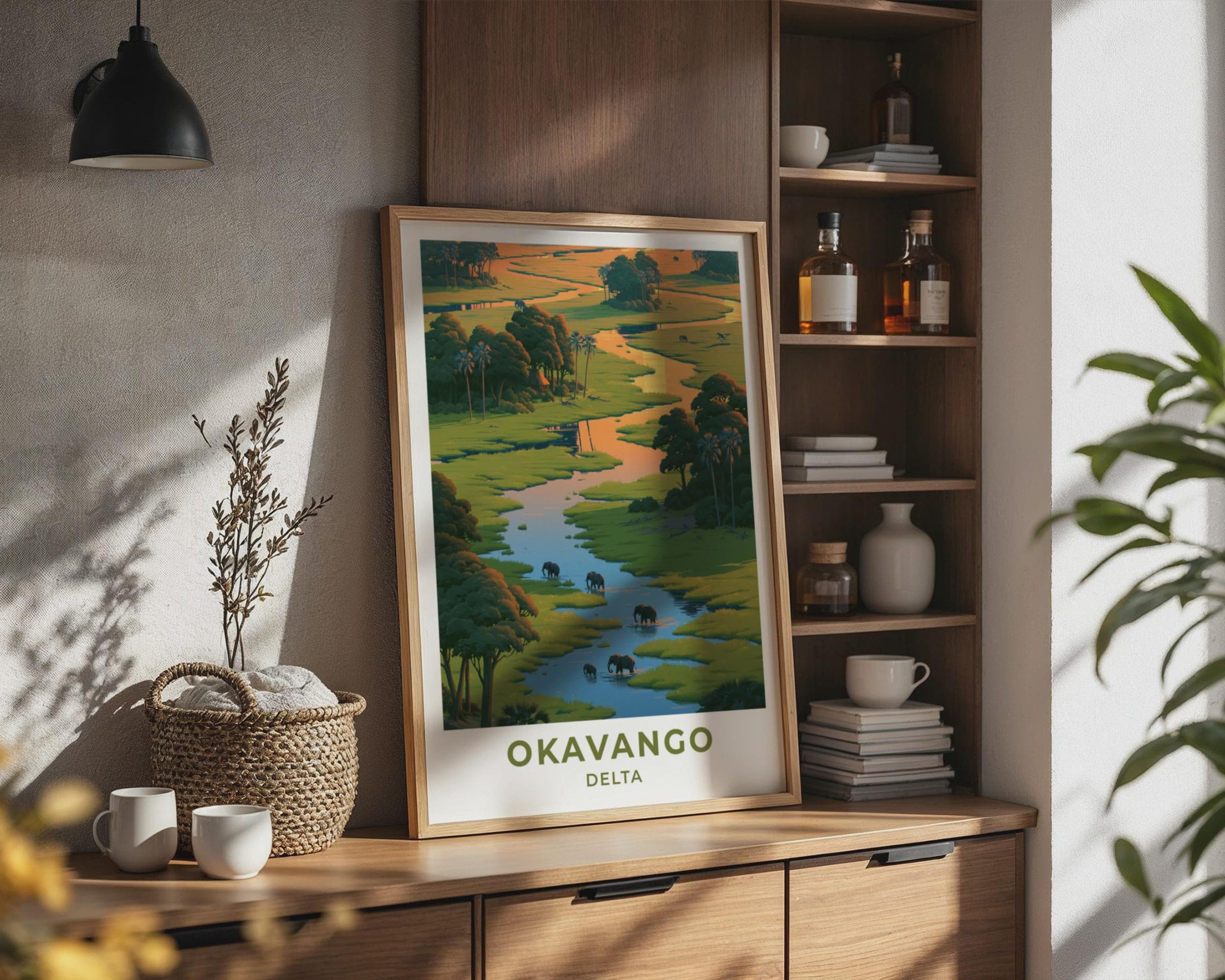 Okavango Delta Poster