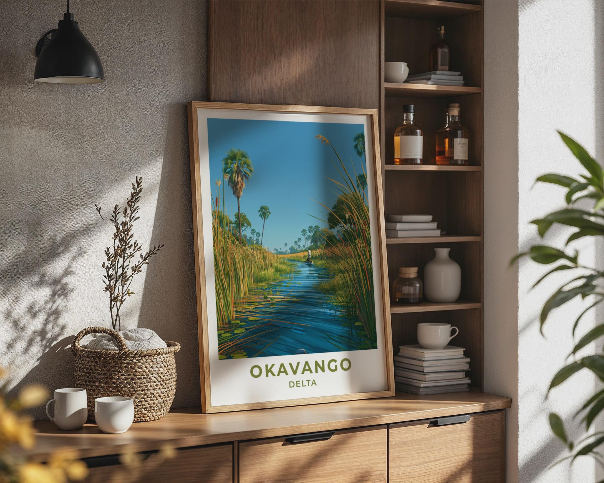 Okavango Delta Poster