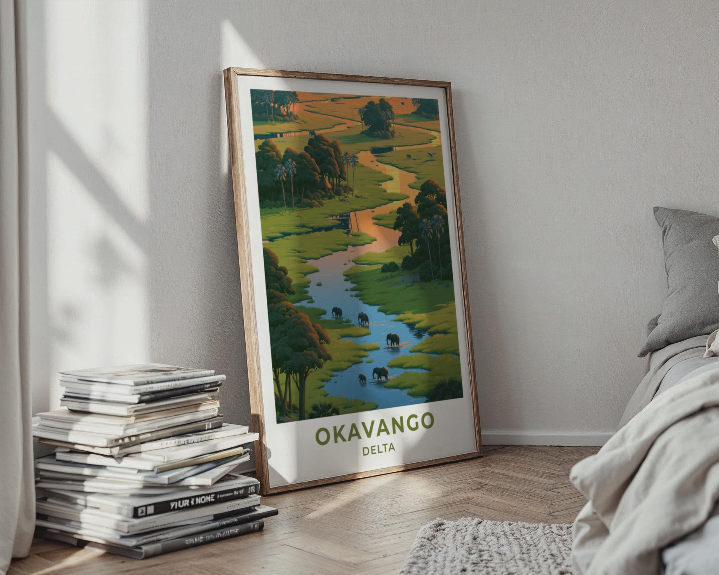 Okavango Delta Poster