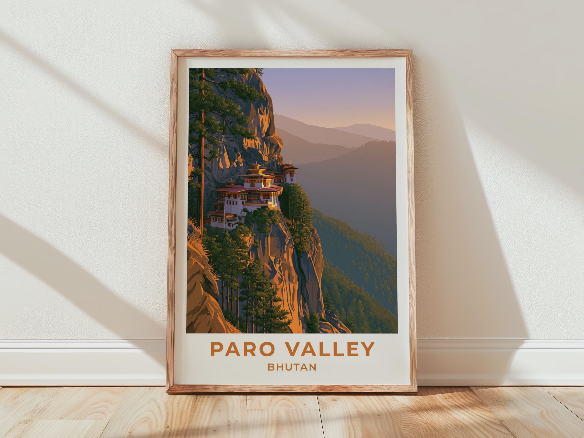 Paro Valley Poster