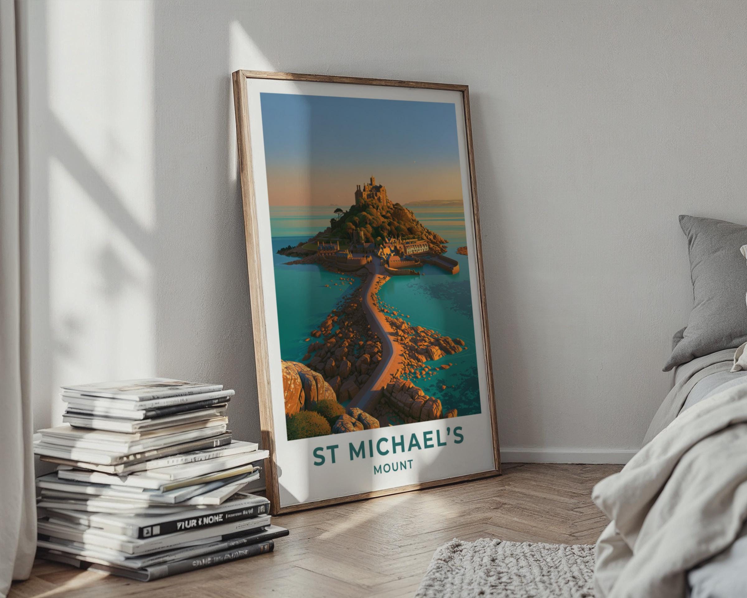 St Michaels Mount Poster