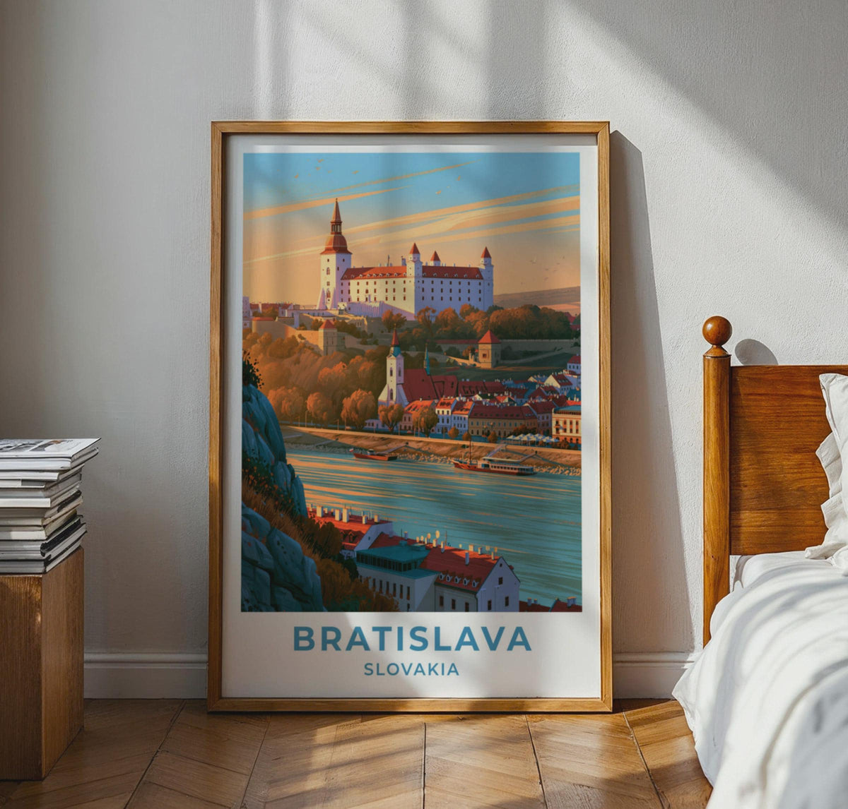 Bratislava Slovakia Travel Poster