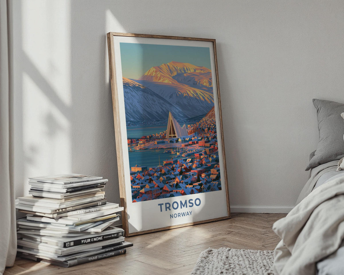 Tromsø Norway Travel Poster