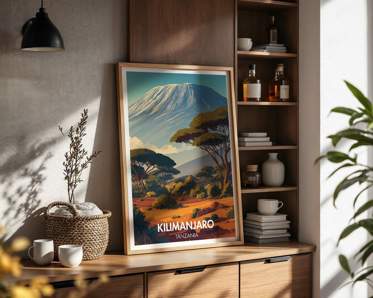 Kilimanjaro Poster - WanderWall