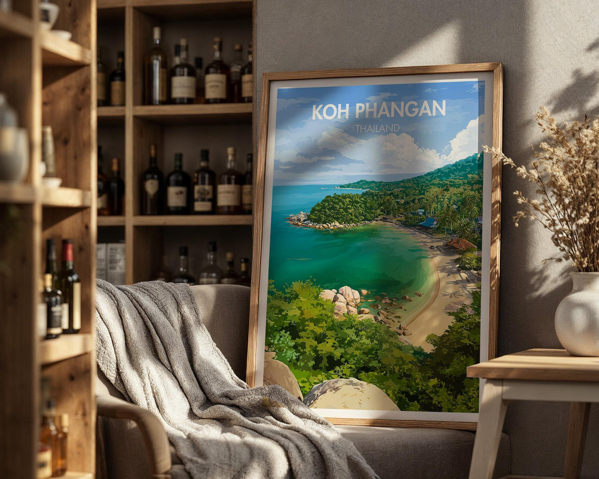Koh Phangan Poster - WanderWall