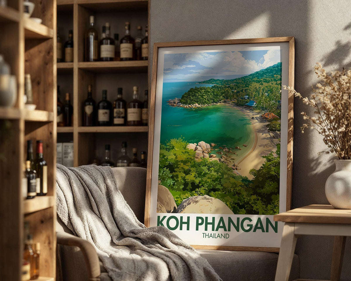 Koh Phangan Poster - WanderWall