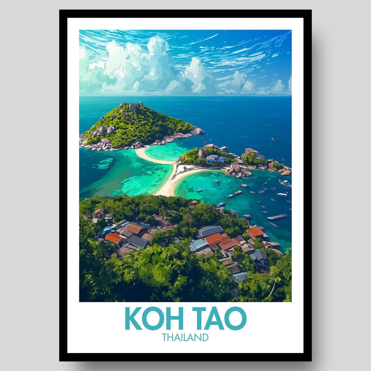 Koh Tao Poster - WanderWall