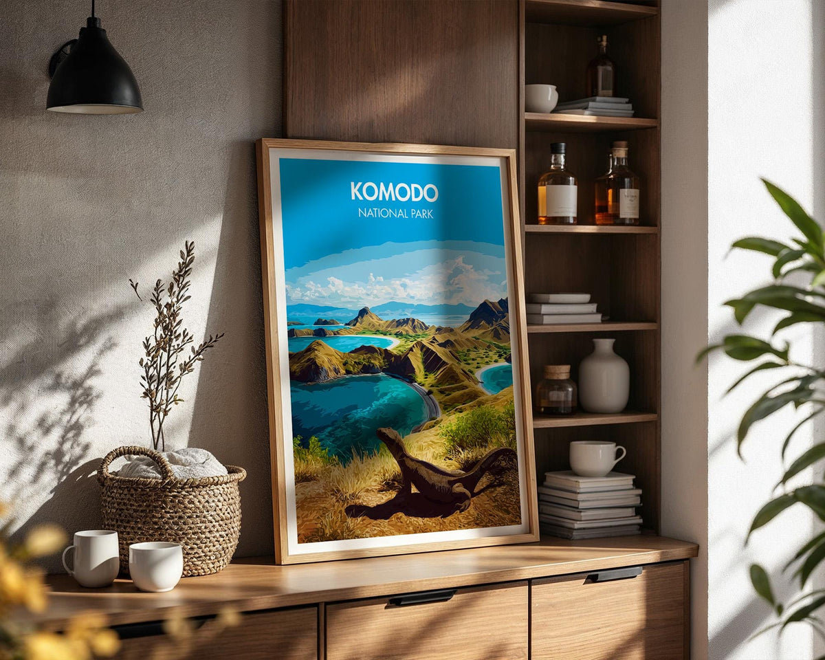 Komodo National Park Poster - WanderWall