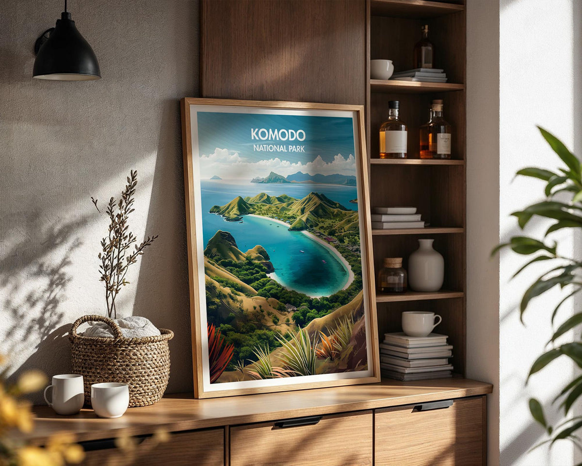 Komodo National Park Poster - WanderWall