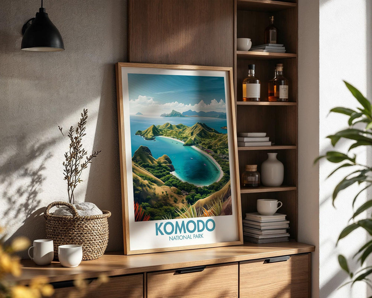 Komodo National Park Poster - WanderWall