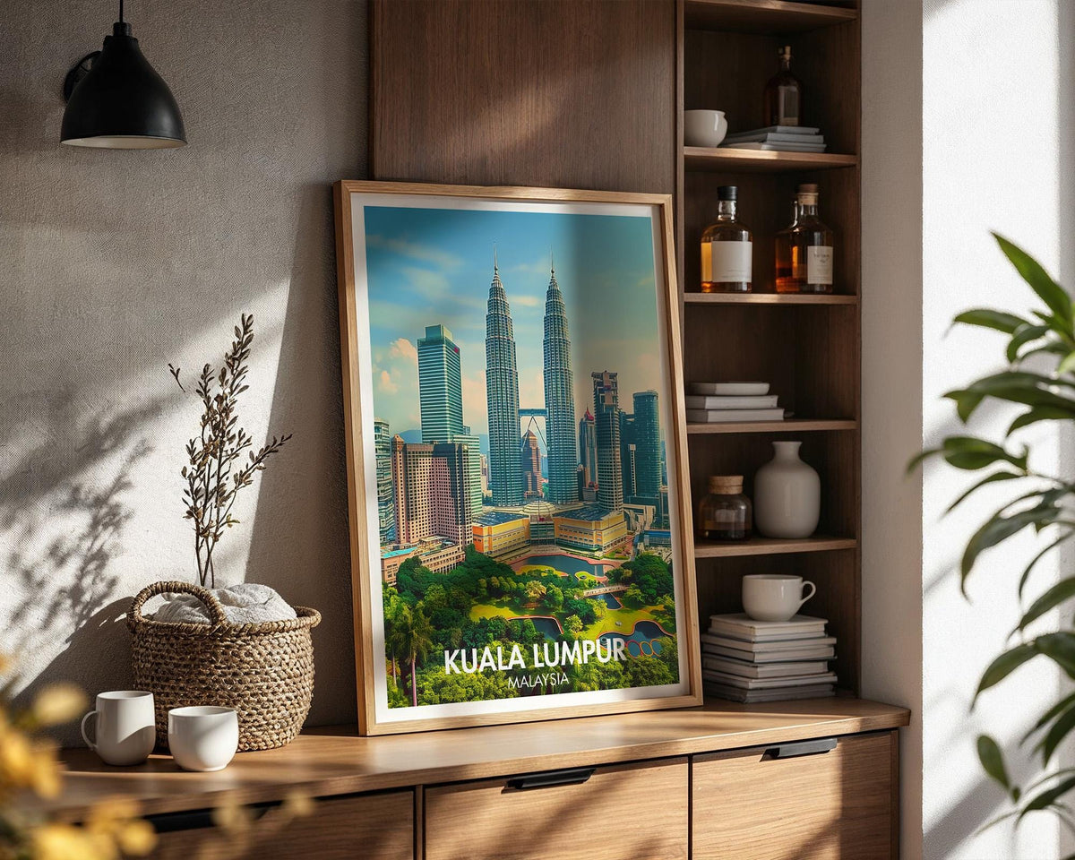 Kuala Lumpar Poster - WanderWall
