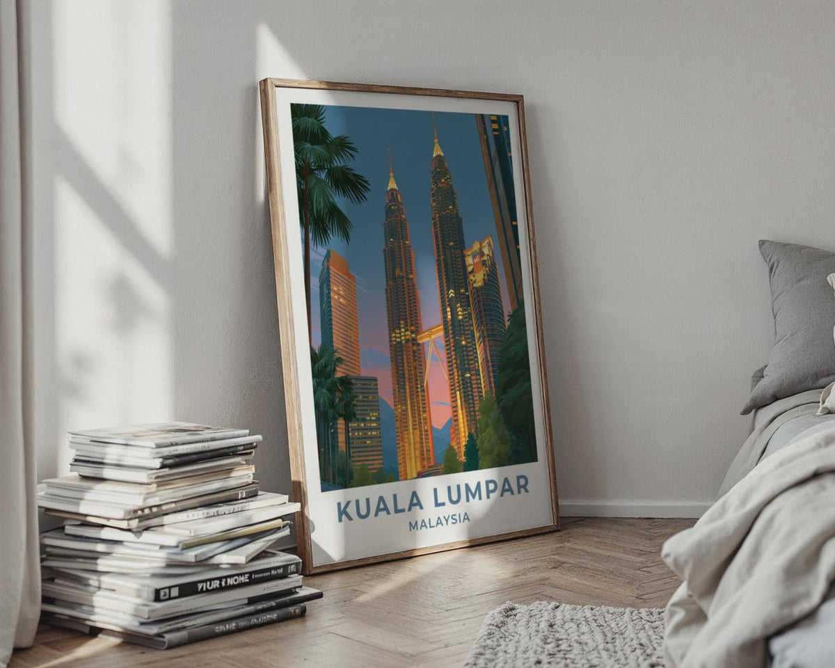 Kuala Lumpur Poster - WanderWall
