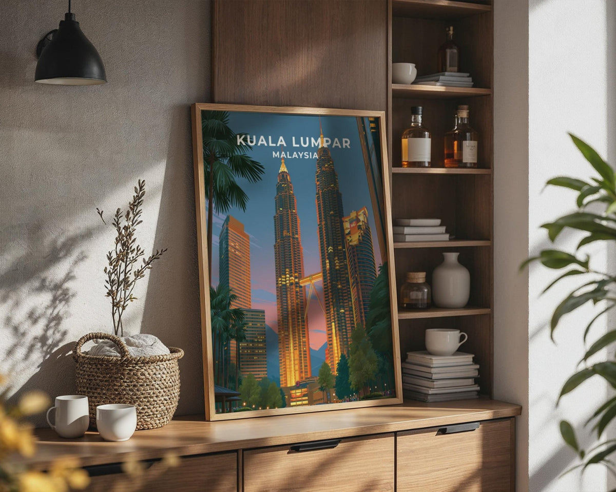 Kuala Lumpur Poster - WanderWall