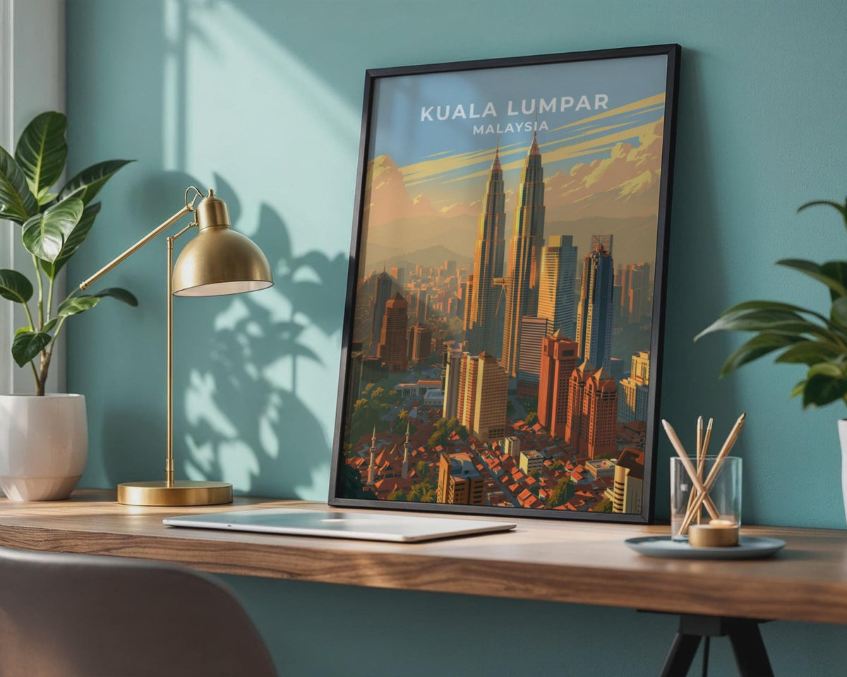 Kuala Lumpur Poster - WanderWall