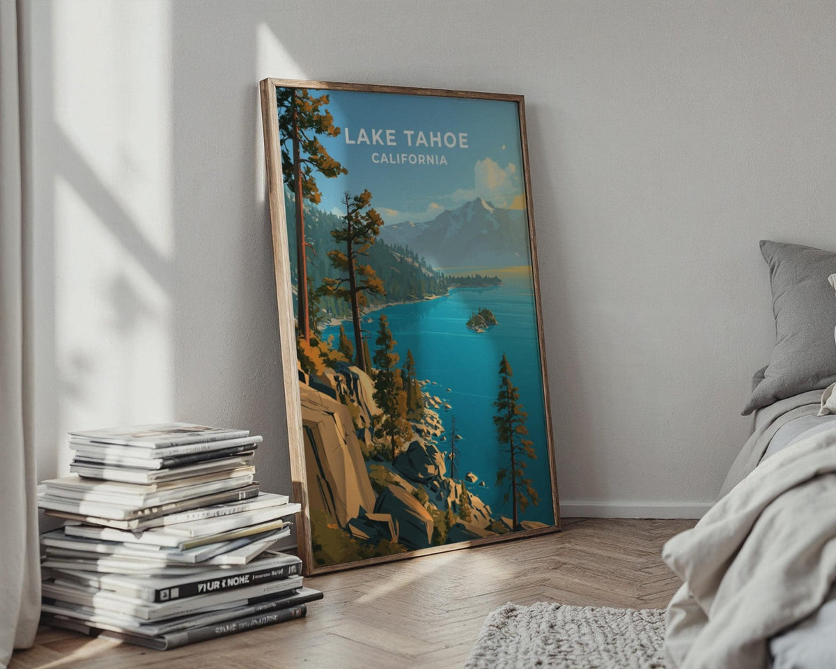 Lake Tahoe Poster - WanderWall