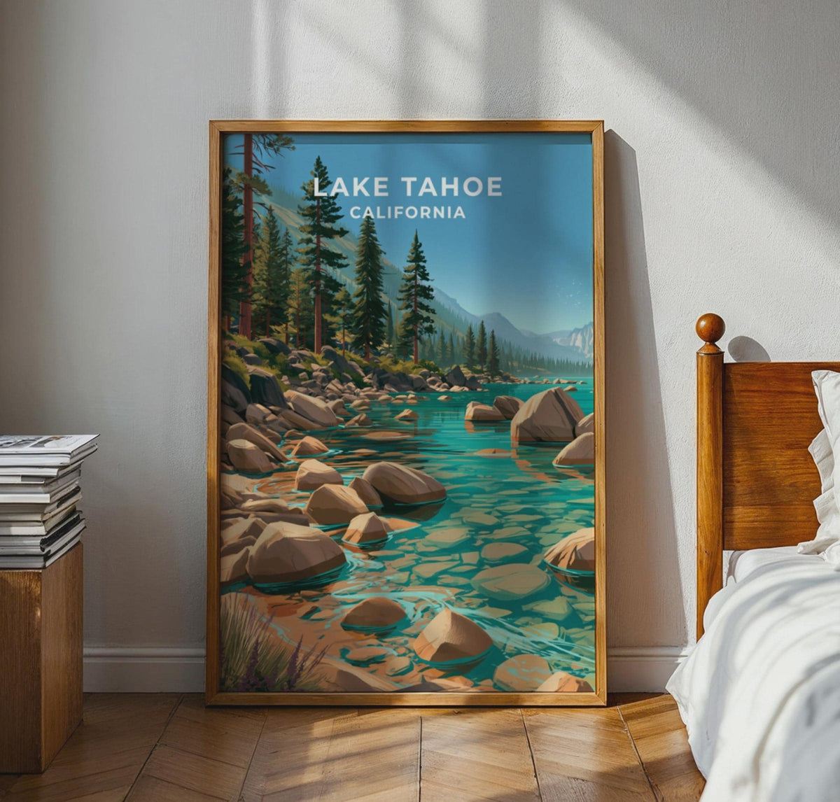 Lake Tahoe Poster - WanderWall