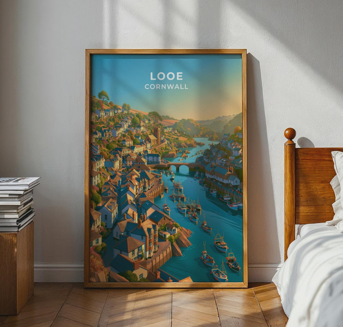 Looe Poster - WanderWall