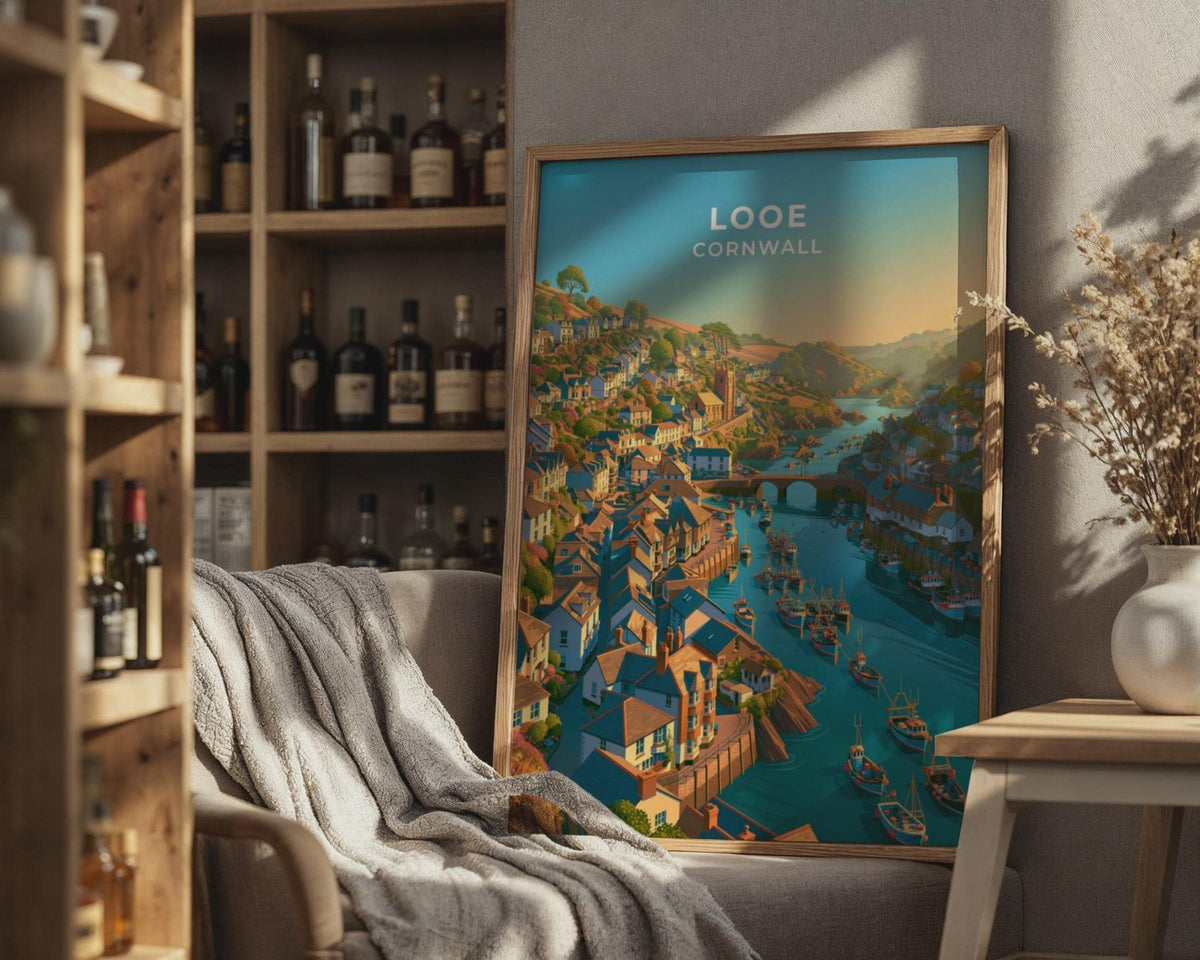Looe Poster - WanderWall